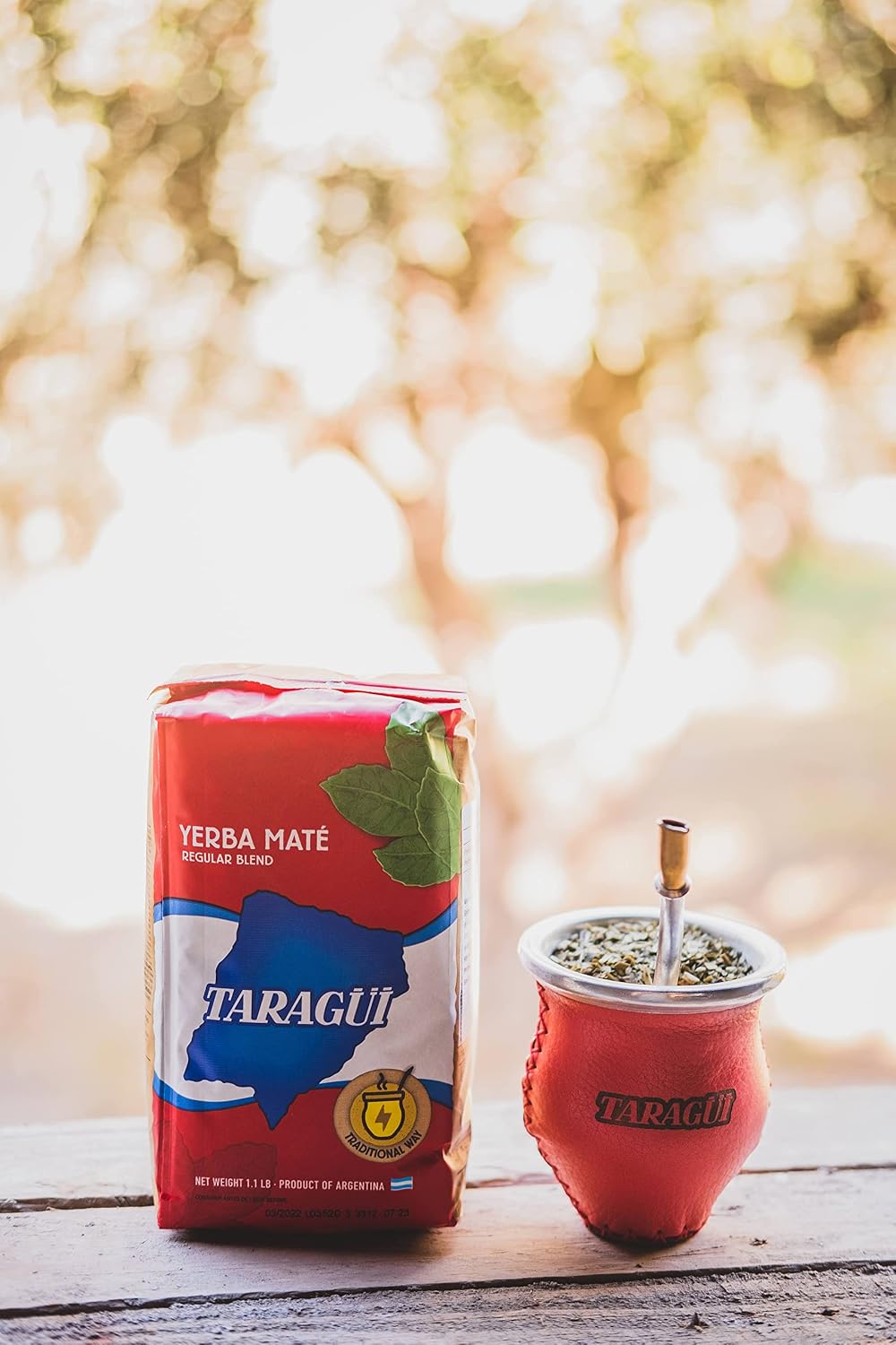 Taragui Yerba Mate Original with stems 2.2 lbs/1 kg