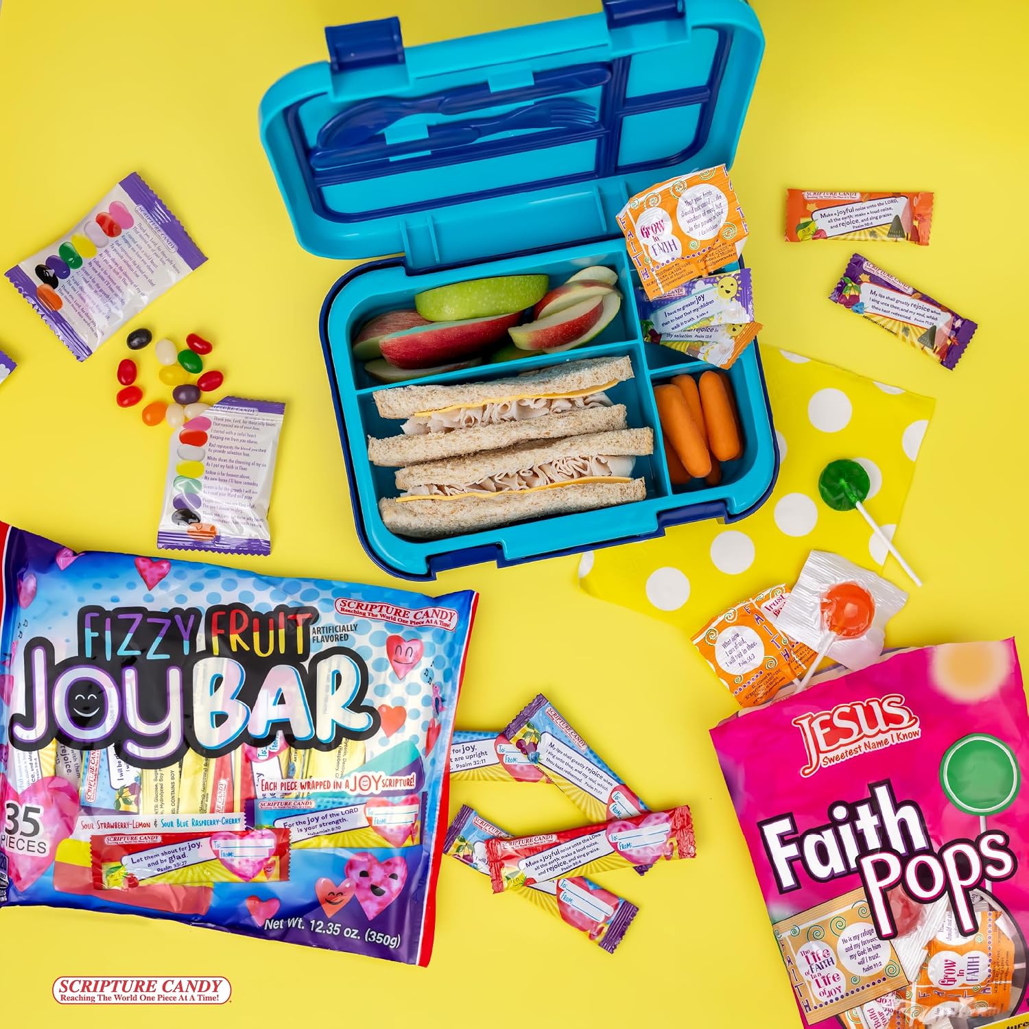 Scripture Candy, The Jelly Bean Prayer Spring Themed Bag, 50 Count