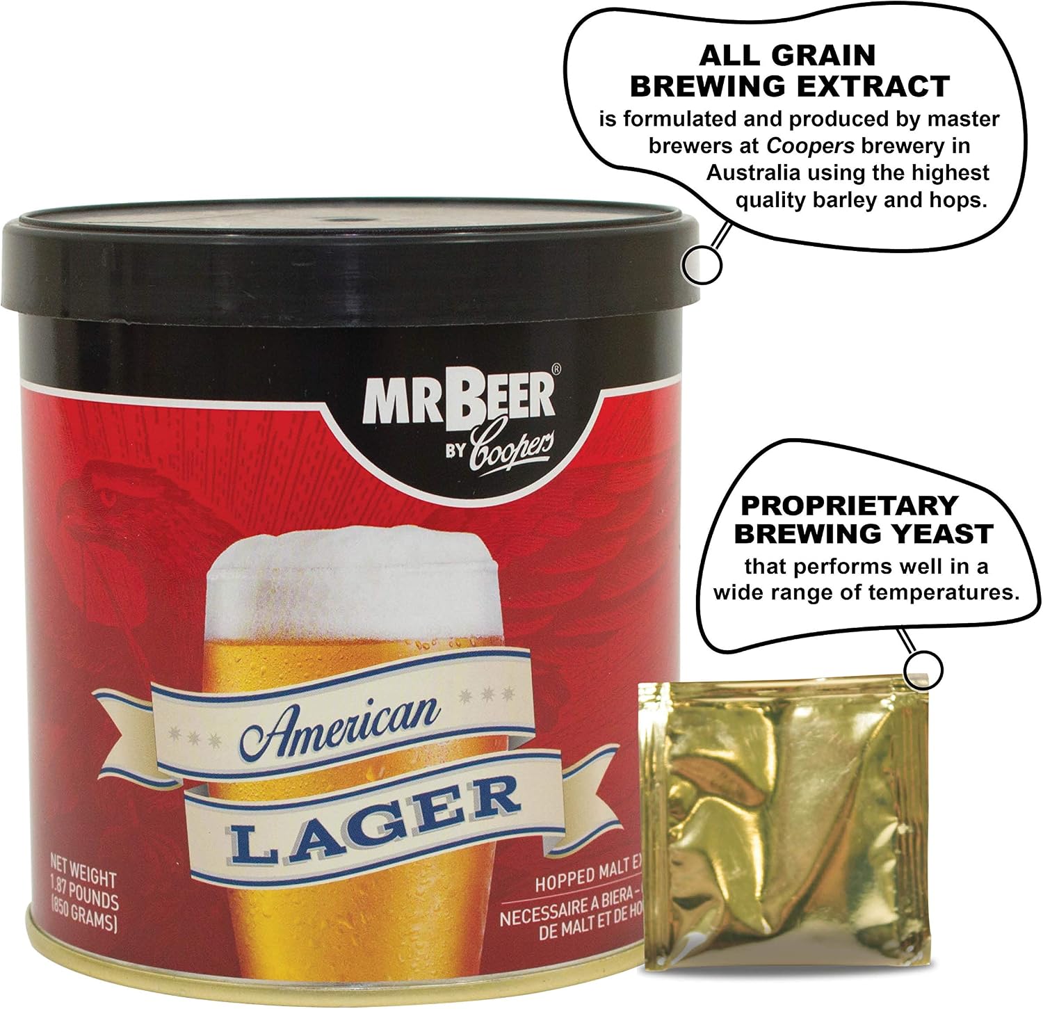 Mr. Beer St. Patrick’s Irish Stout 2 Gallon Homebrewing Refill