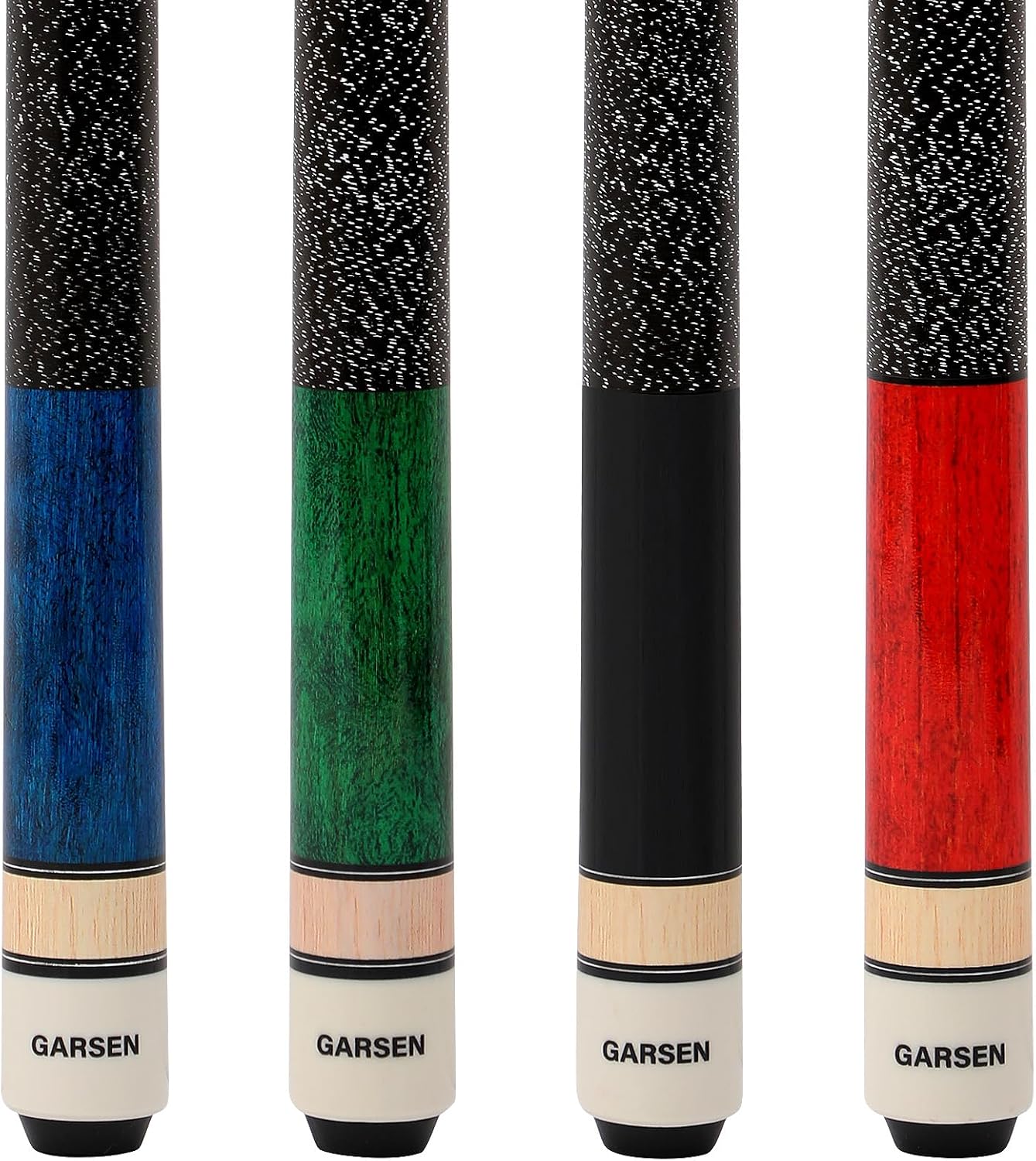 GARSEN Billiard Canada 6A Maple Pool Cue Stick 58 inch House Bar Pool Stick | Free replacement within 2 years,Piano Baking Paint Process,18 oz 19 oz 20 oz 21 oz Available，Several Colors,13mm Cue Tip