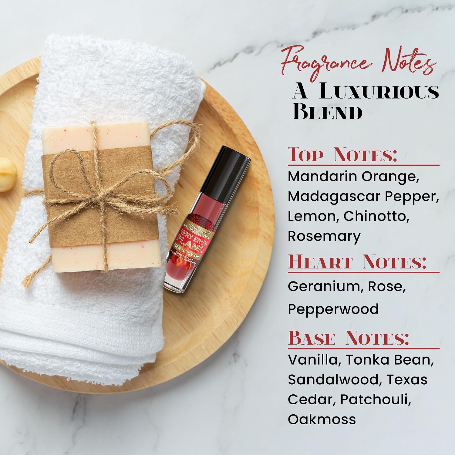 MOBETTER FRAGRANCE OILS Very Erus Flame Men Body Oil