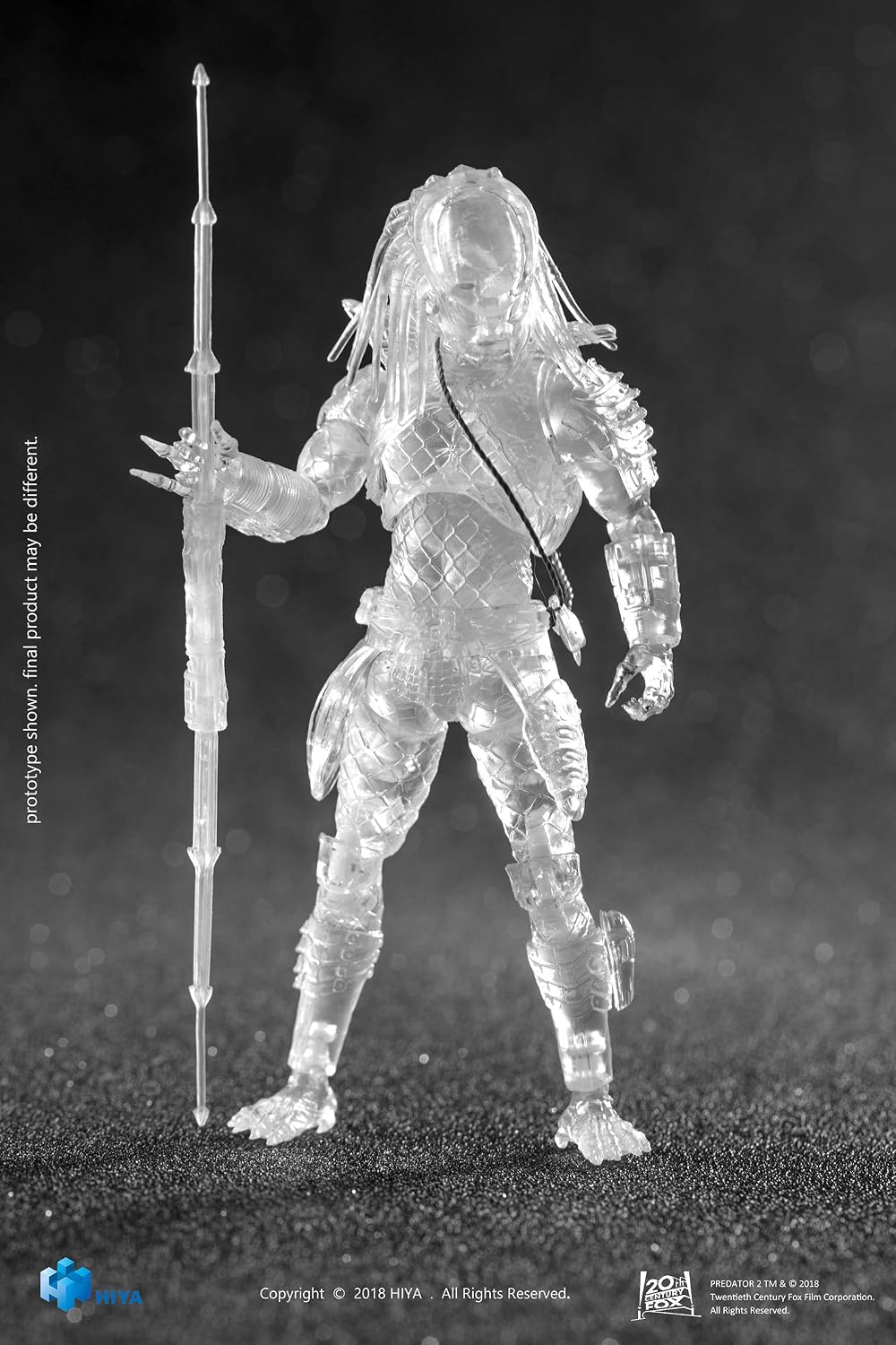 Hiya Toys Predator 2: Invisible City Hunter Prdator 1: 18 Scale 4" Acton Figure, Multicolor (JAN192905)