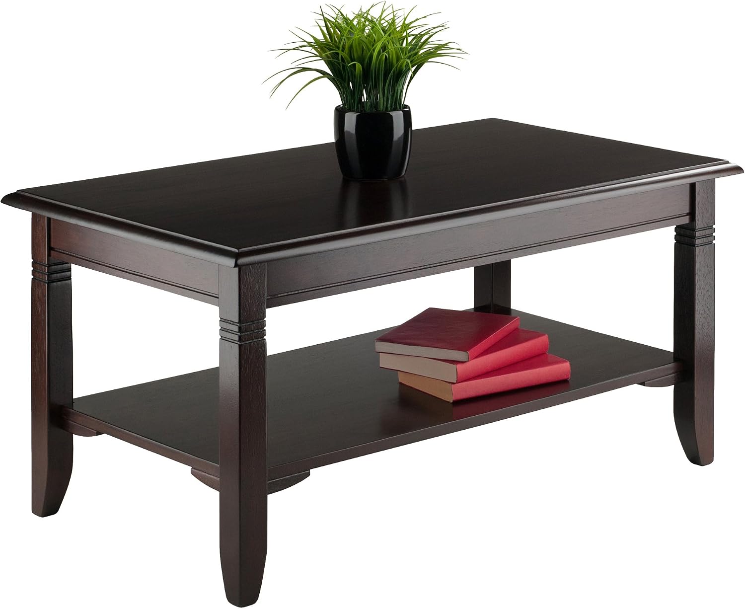 Winsome Nolan Coffee Table | Small Table with Storage, Practical and Elegant Living Room Decor, Stylish Furniture Essentials for New Homes, Apartments