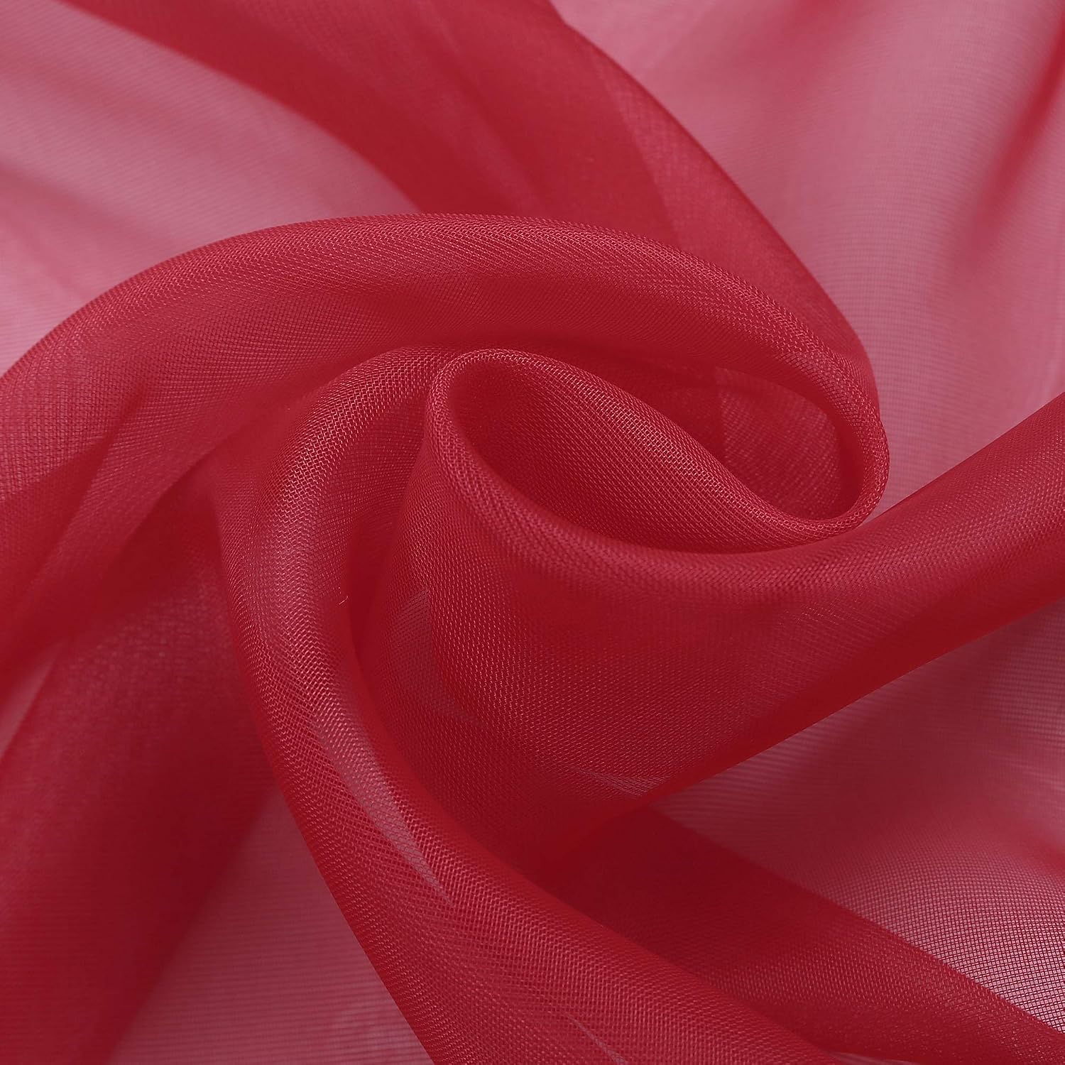 HUTO Light Pink Sheer Window Scarf Valances for Girls Room Sheer Soft Voile Curtain Scarves for Wedding Party 216 Extra Long