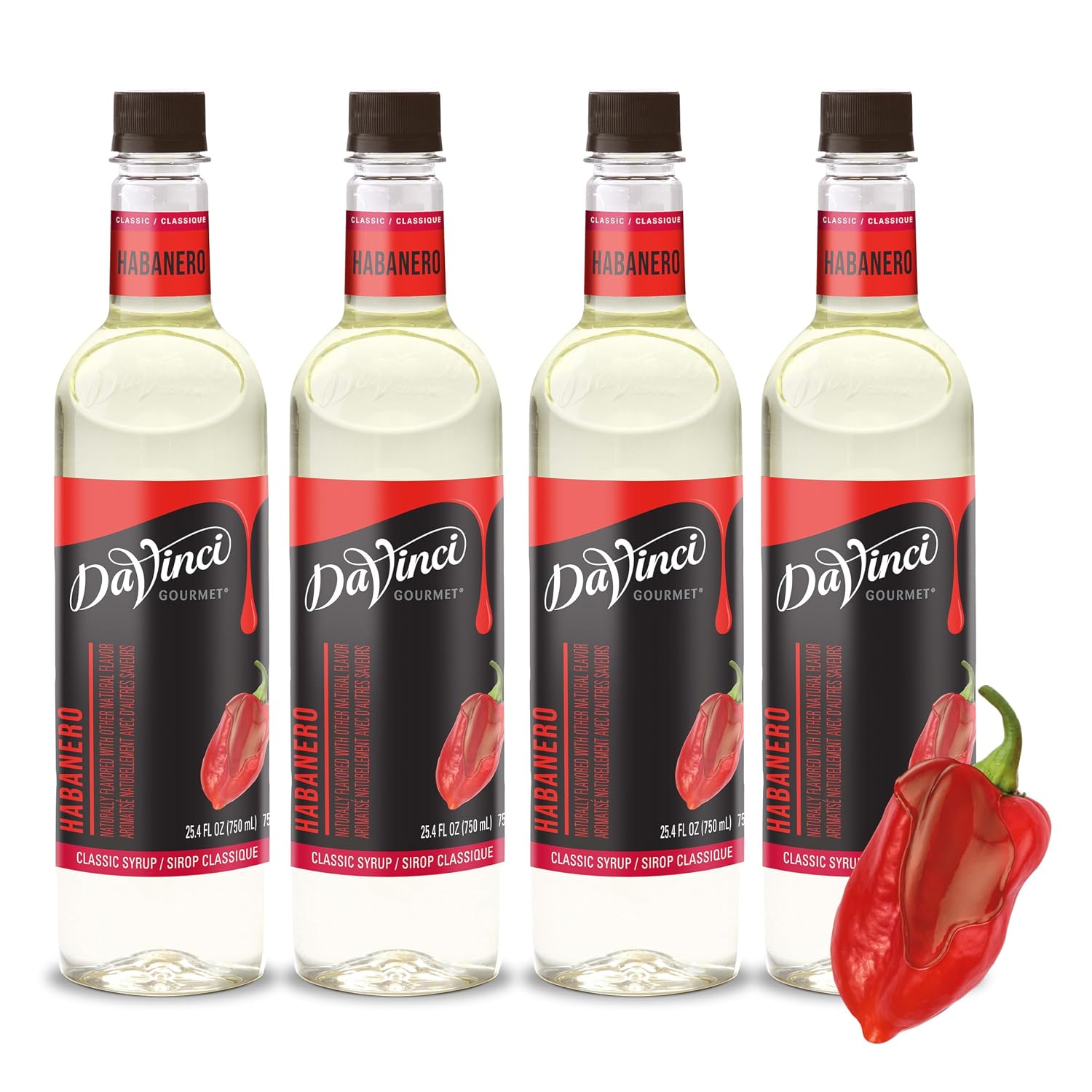 DaVinci Gourmet Classic Strawberry Syrup, 25.4 Fluid Ounces, Kosher, 1 Count