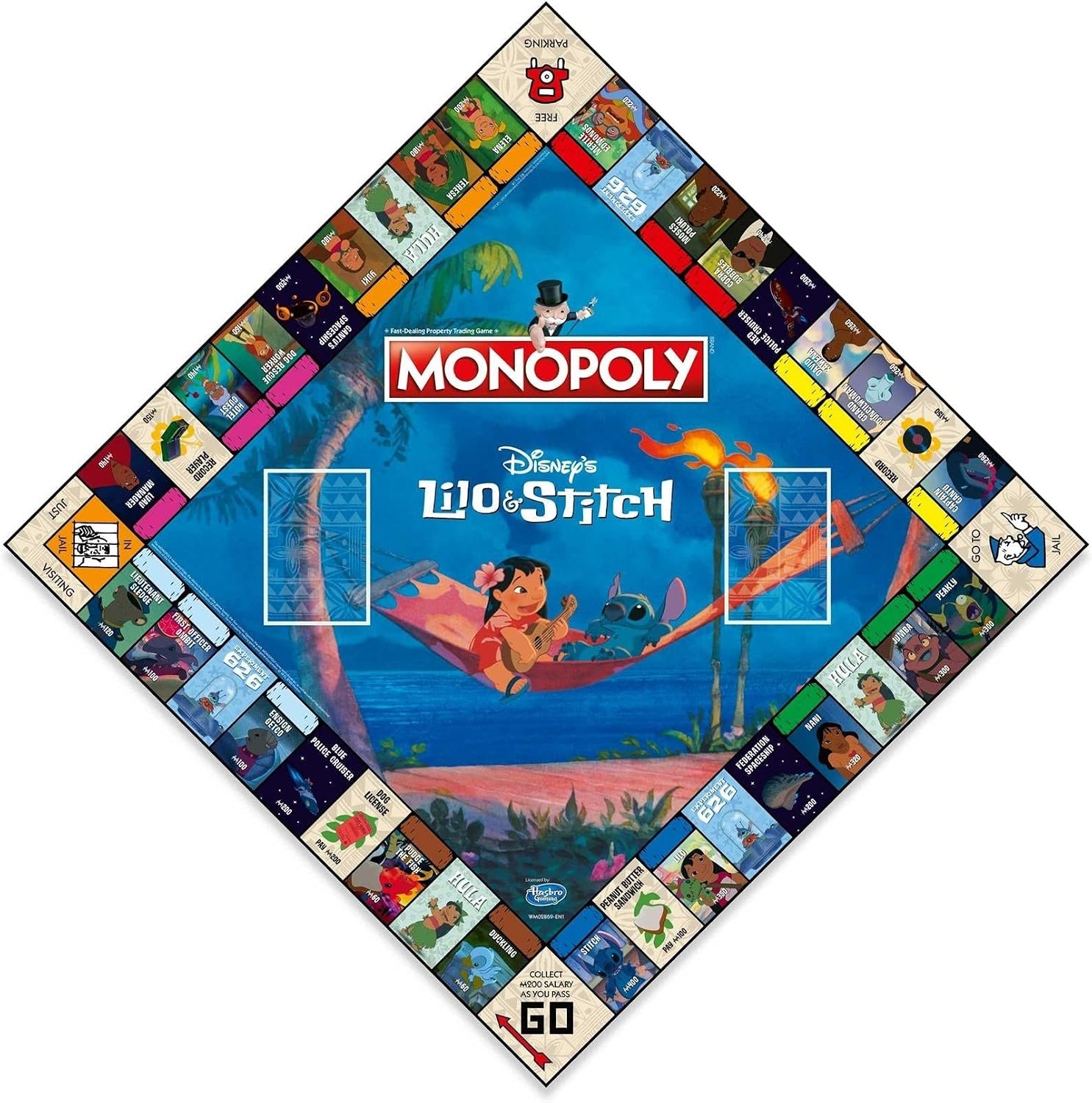 Winning Moves Mega Monopoly Board Game, 12 Extra Spaces Including Downing Street, Saville Row and Knightsbridge, Invest in Skyscrapers, for Ages 8 Plus