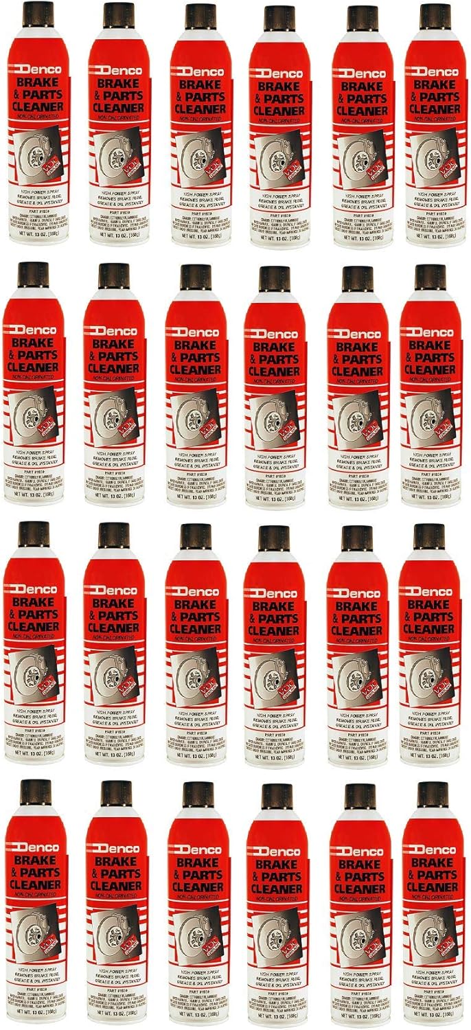 Denco 1930 Brake & Parts Cleaner, Non-Chlorinated, 13oz, 12-Pack