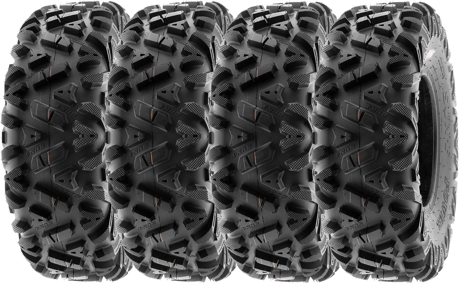 SunF 30x10R14 30x10x14 All Terrain Tires ATV UTV 8 PR POWER I A033 - SET of 4