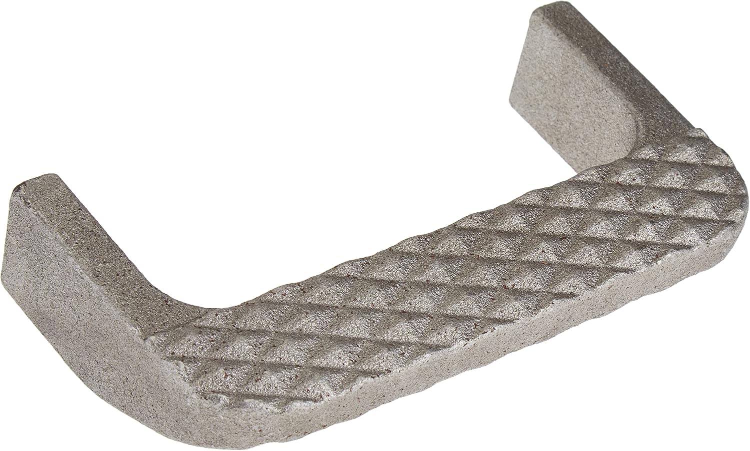 Buyers Products B2744A Aluminum Reversible Weld-On Truck Step with Side Guards or Flat Top, Die Cast Construction with Molded Slip-Resistant Treads for Work Trucks, Trailers and RVs