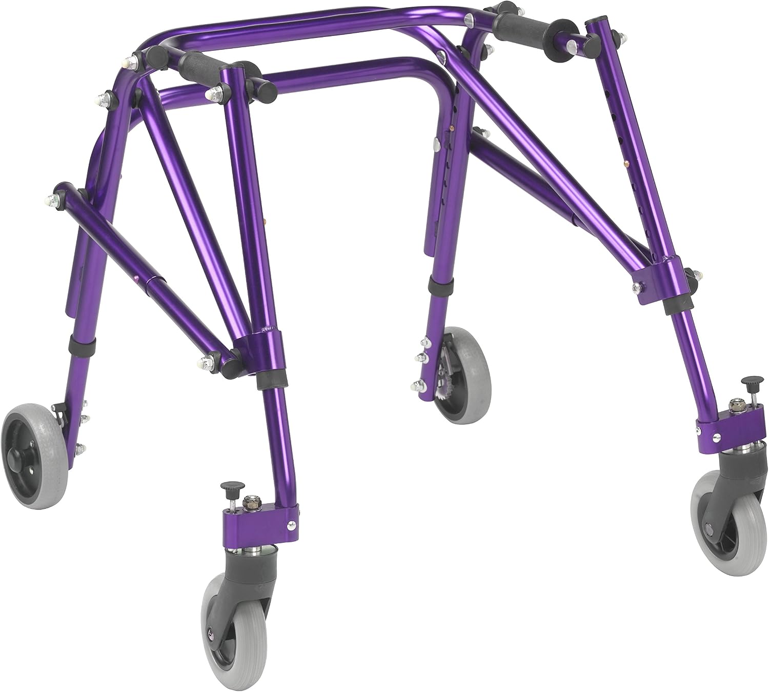 Inspired by Drive KA2200-2GKB Nimbo Posterior Walker, Knight Blue | Pediatric Posterior Walker Offers Lightweight, Adjustable Support to Help Children Build Walking Confidence