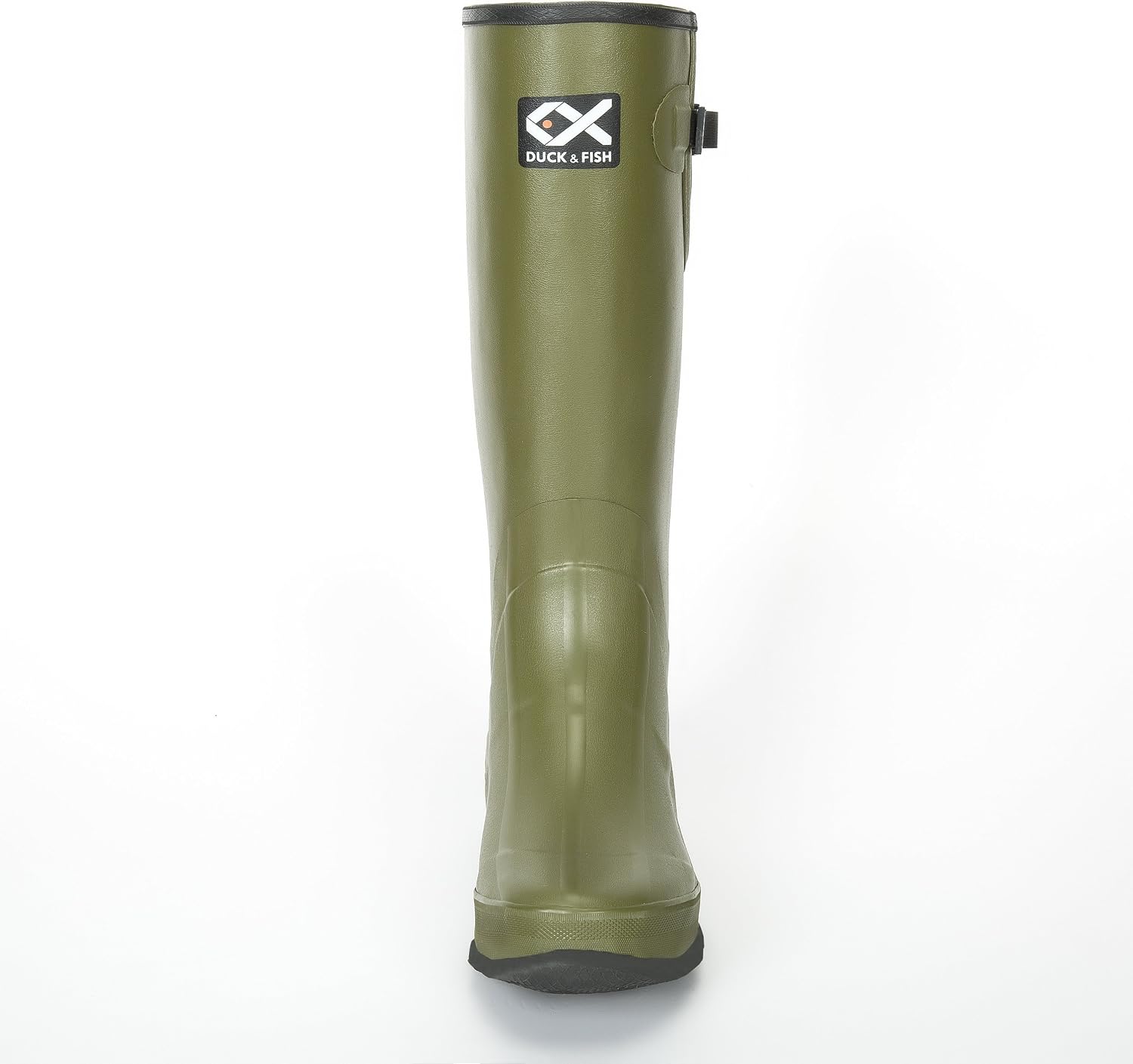 Duck and Fish 18 inches Green Rubber Hunting Boots