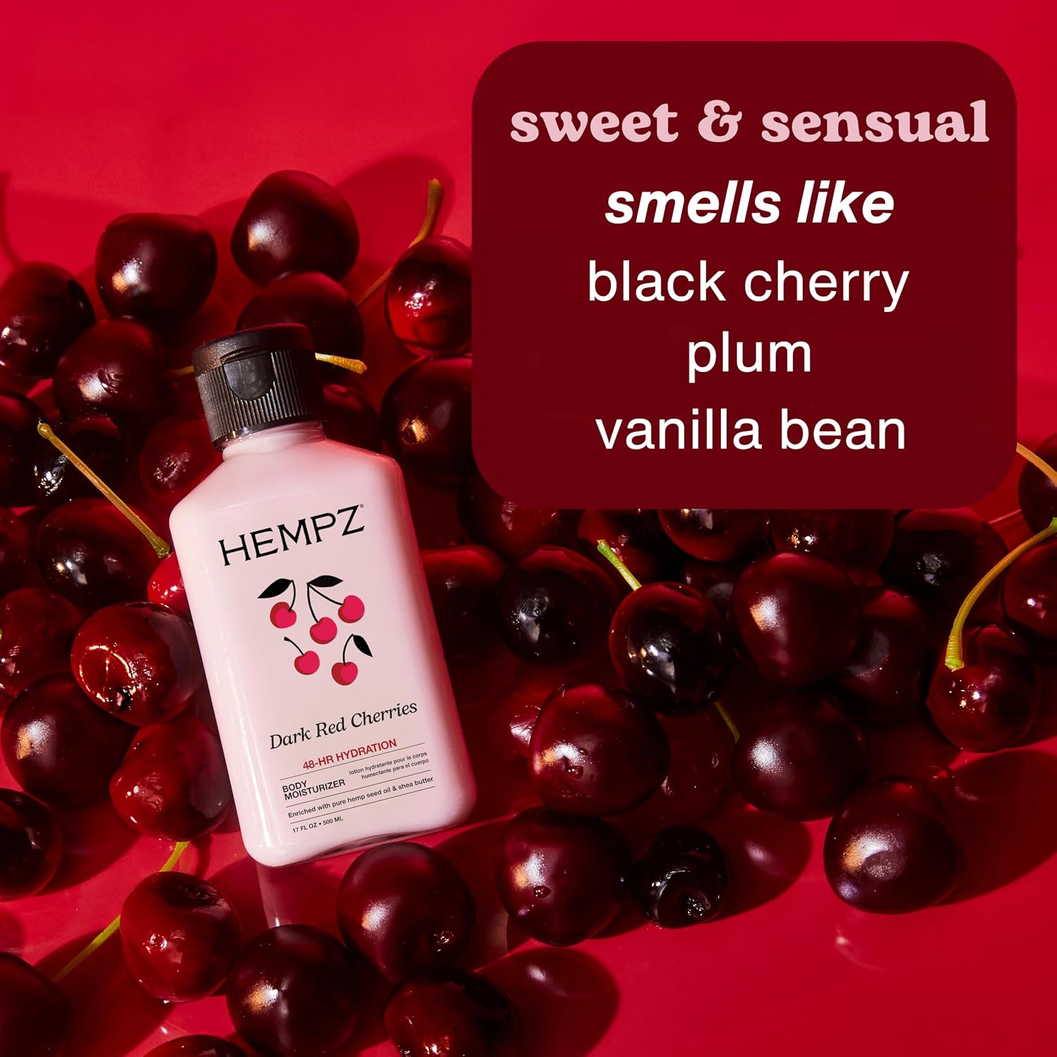 HEMPZ Body Lotion - Sweet Pineapple and Honey Melon - Daily Moisturizing Cream - 17oz