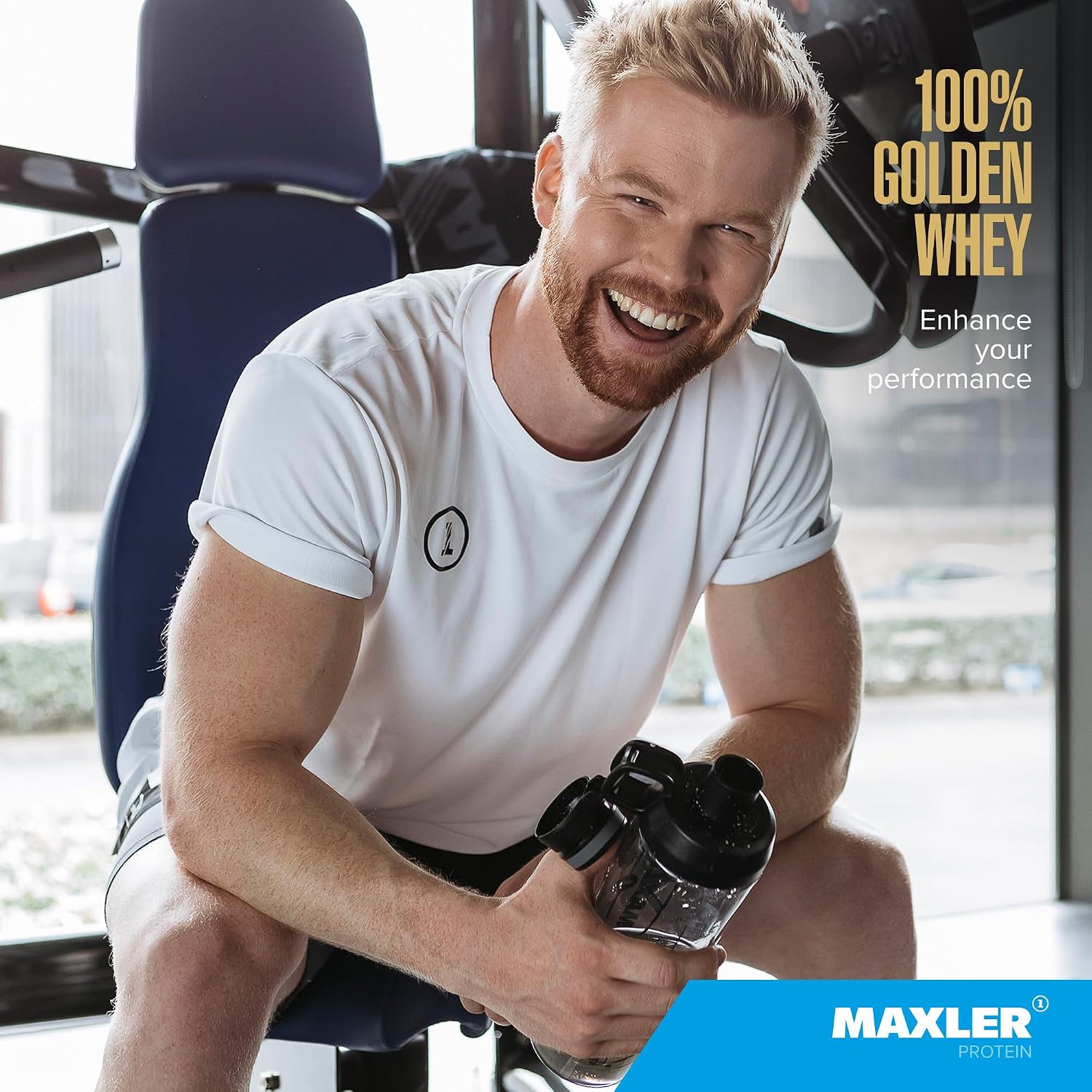 100% Golden Whey Protein - 24g of Protein per Serving - Whey Protein Powder for Pre Post Workout - Fast-Absorbing Whey Concentrate, Isolate & Hydrolysate Blend - Vanilla Ice Cream 2 lb