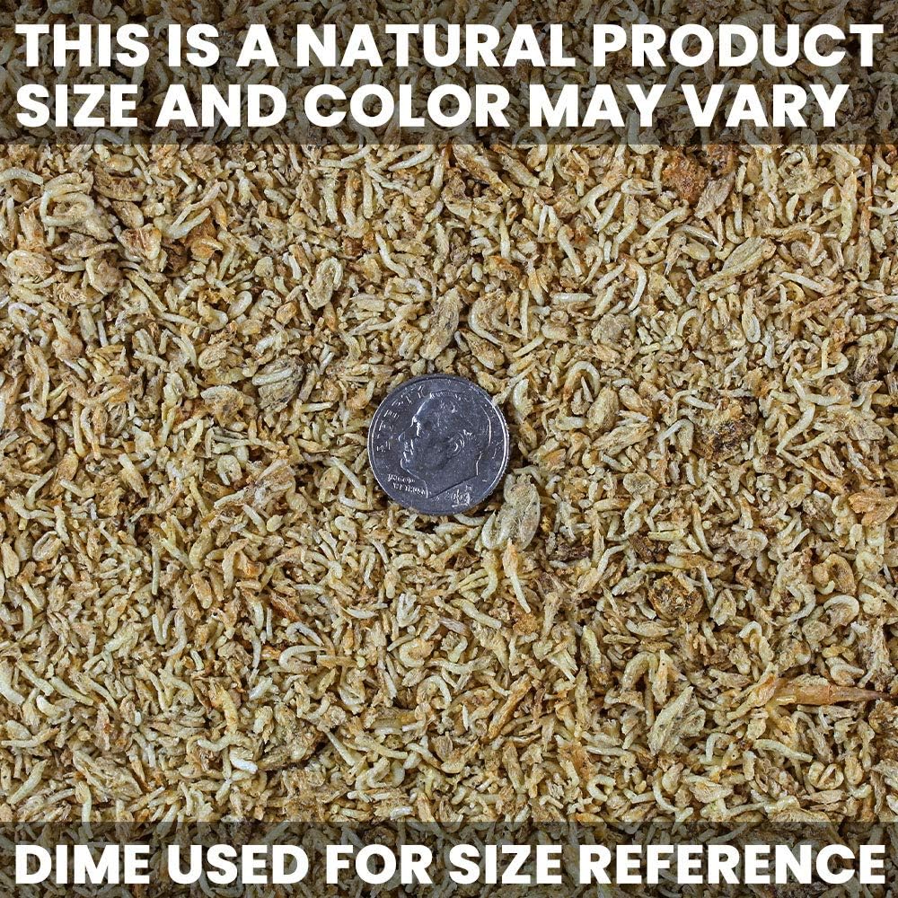 San Francisco Bay Brand Freeze-Dried Mysis Shrimp - Premium Fish Food for Live Fish, Shrimp Food