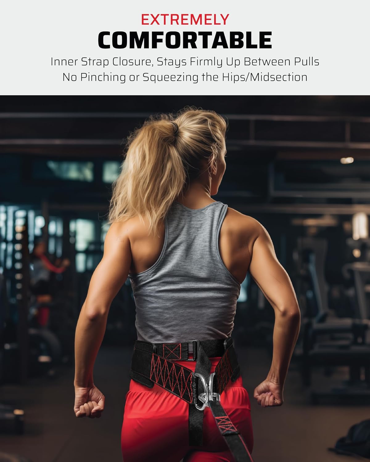 THEFITGUY Sled Pulling Belt, Rotates 360° for Strength & Agility Training | Fits most waists
