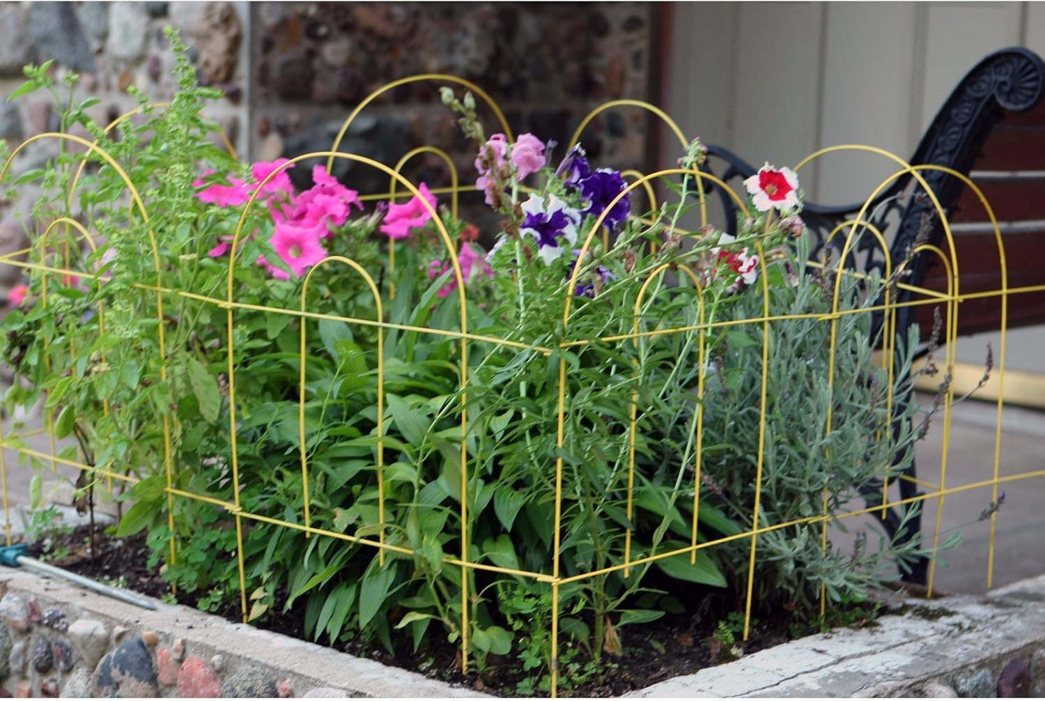 Wire 14306203 18 x 10 Garden Fence,Green
