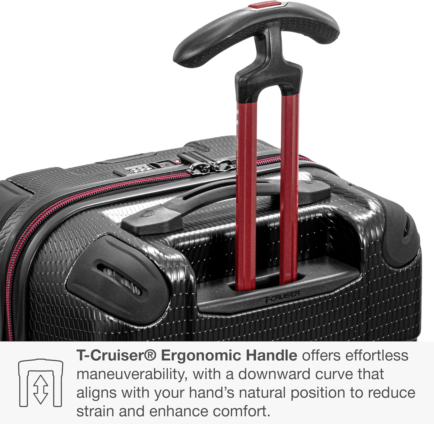 Traveler's Choice Maxporter II Polycarbonate Hardside Trunk with Spinner Wheels, Navy, 31-Inch Large Trunk