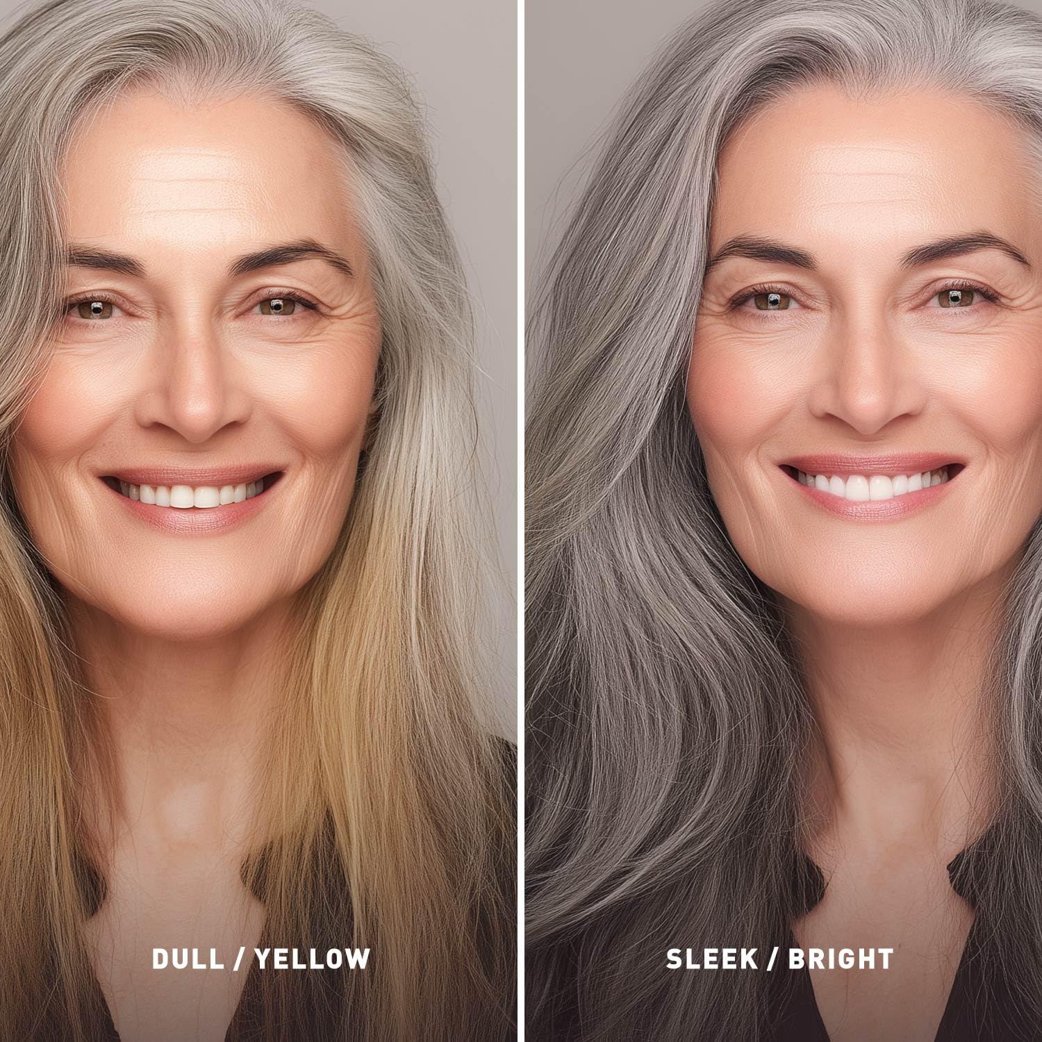 Just Nutritive Gray Hair Shampoo | Gray Hair Treatment | Just Natural Hair Care | Natural Shampoo 16 Oz