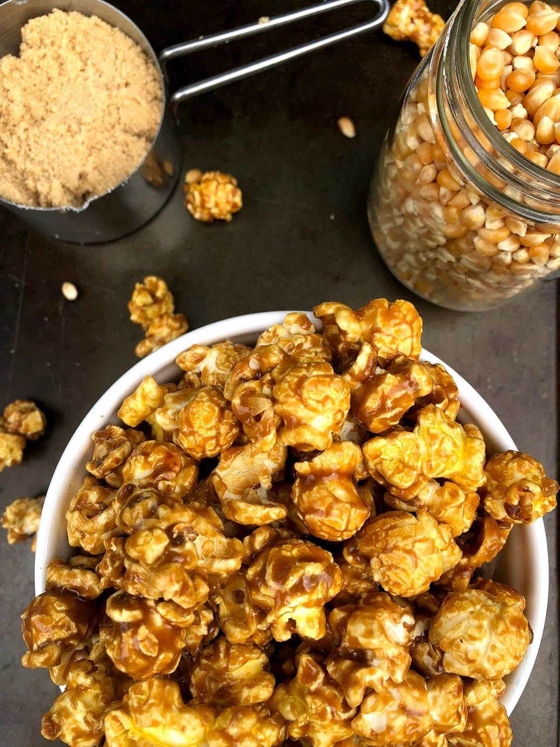 Signature Popcorn, 1-Gallon Thank You Gift Bucket, Butter, Caramel & Cheddar Cheese Popcorn, Reusable Plastic Container, Holiday Snack Gift
