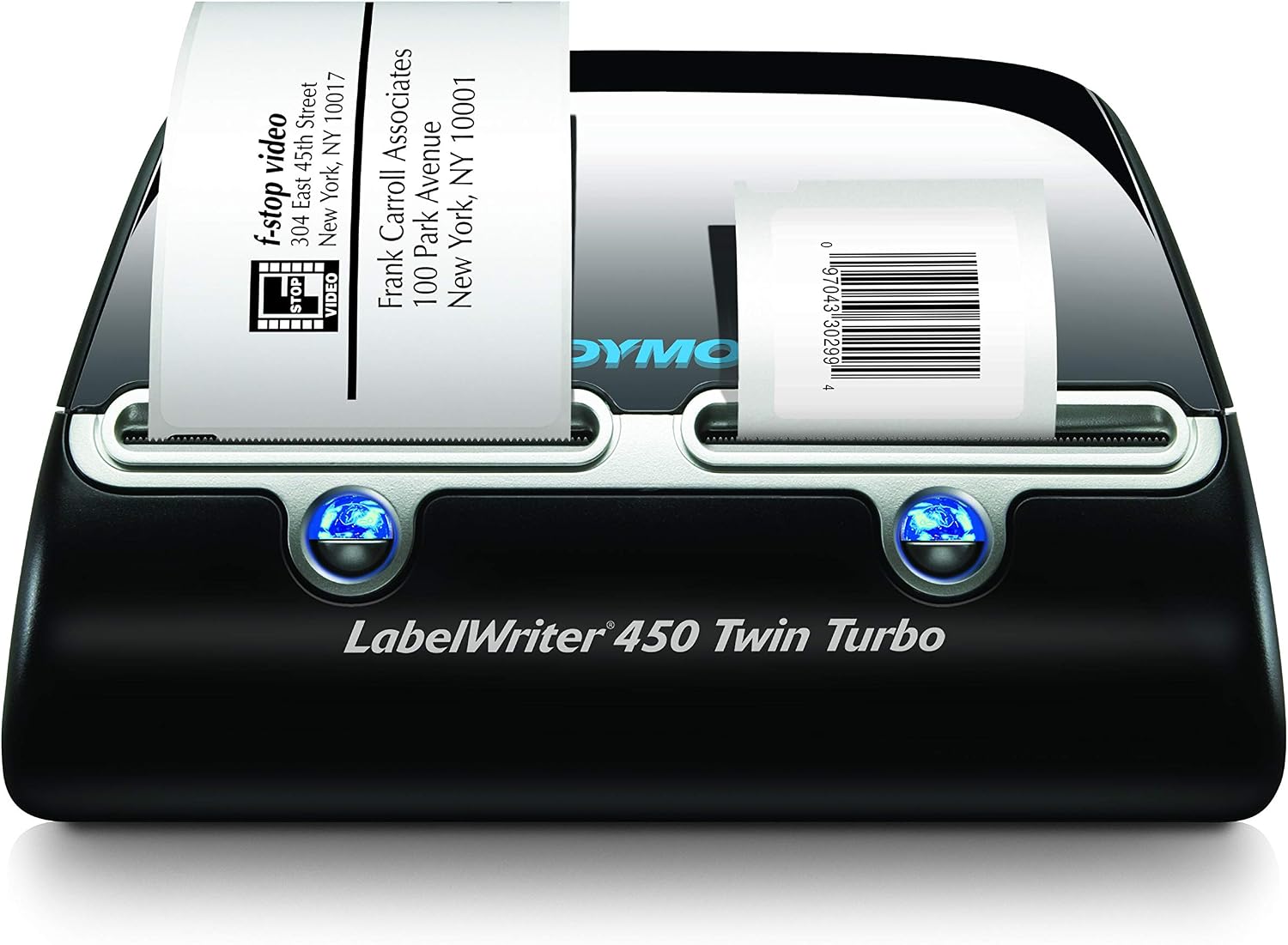 LabelWriter 450 Twin Turbo Label Printer, 71 Labels/min Print Speed, 5.5 x 8.4 x 7.4