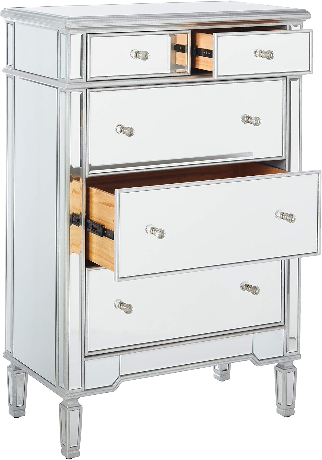 5 Drawer Cabinet, Silver