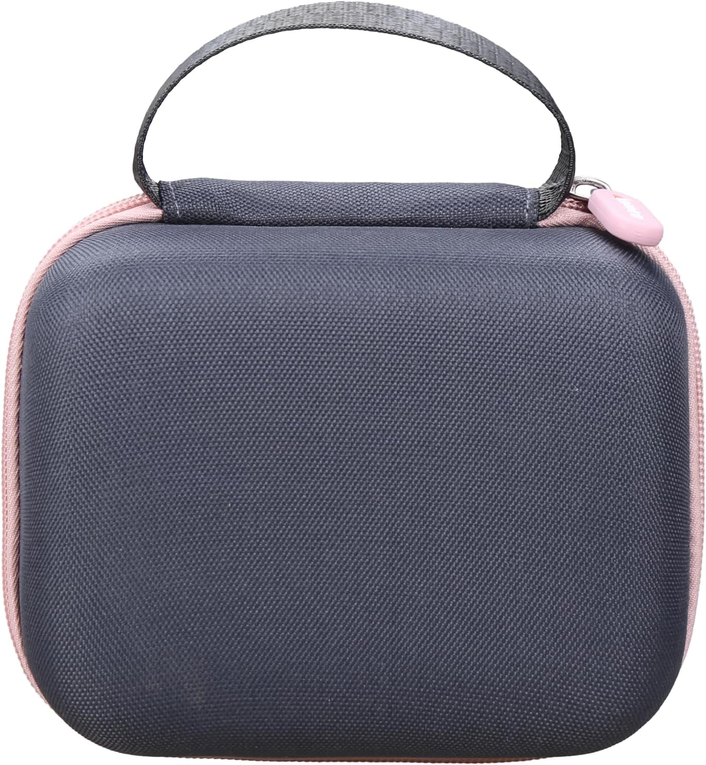 Aproca Case Compatible with Cricut EasyPress Mini Heat Press, Storage Portable Bag for Machine and Accessories -Black with Red Zipper (Case Only)