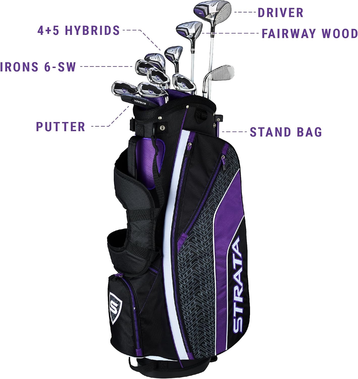 Callaway Golf Strata Complete Golf Set (Men's and Women's)