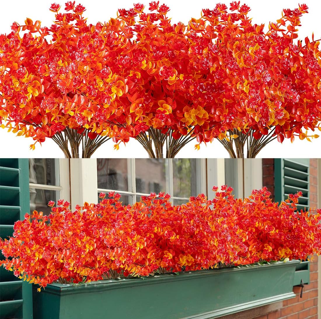 6 Bundles Artificial Flowers