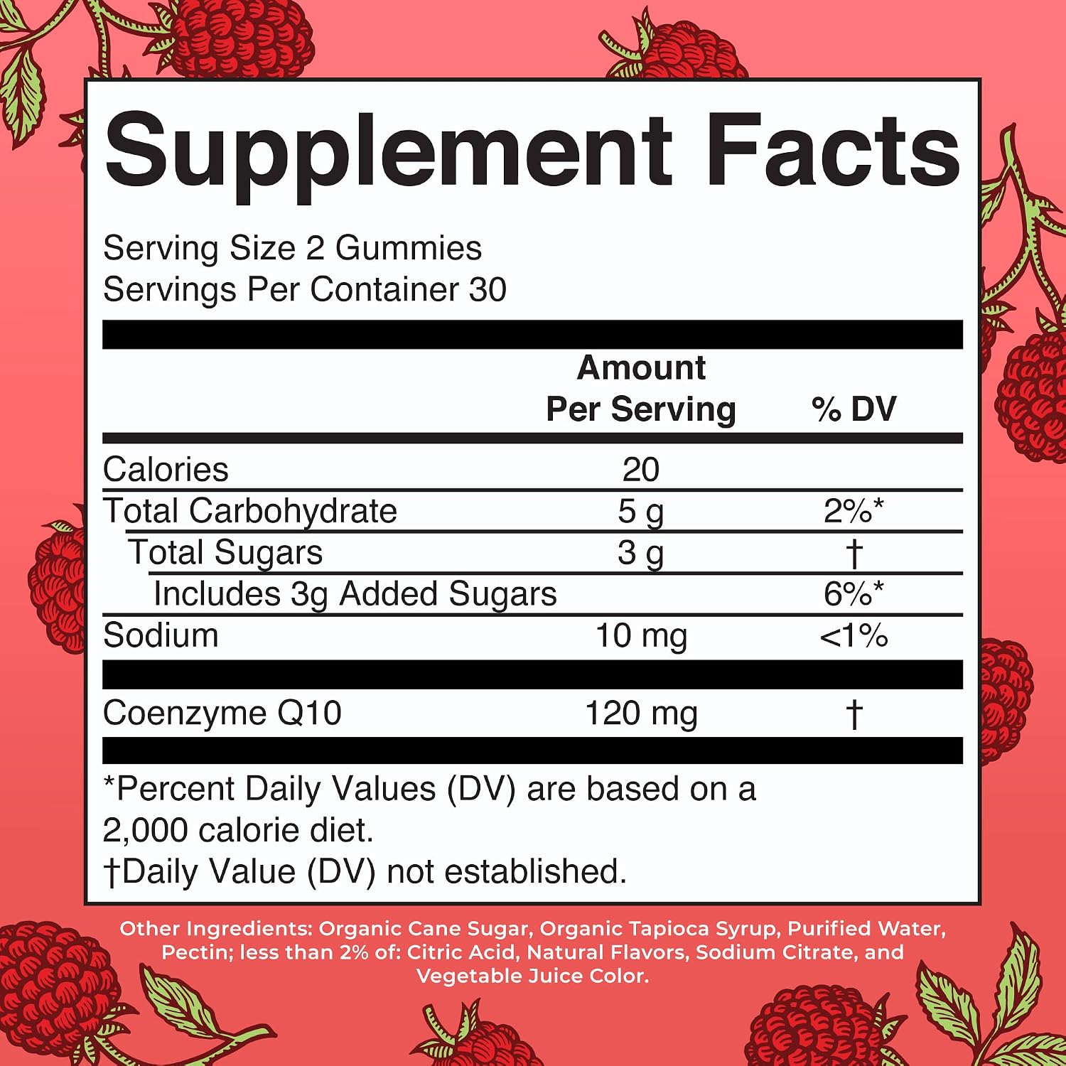 MaryRuth Organics CoQ10 Gummies | Coenzyme Q10 | Gummy Supplements for Heart Health & Cellular Health | Antioxidant | CoQ10 120 mg | Vegan | Non-GMO
