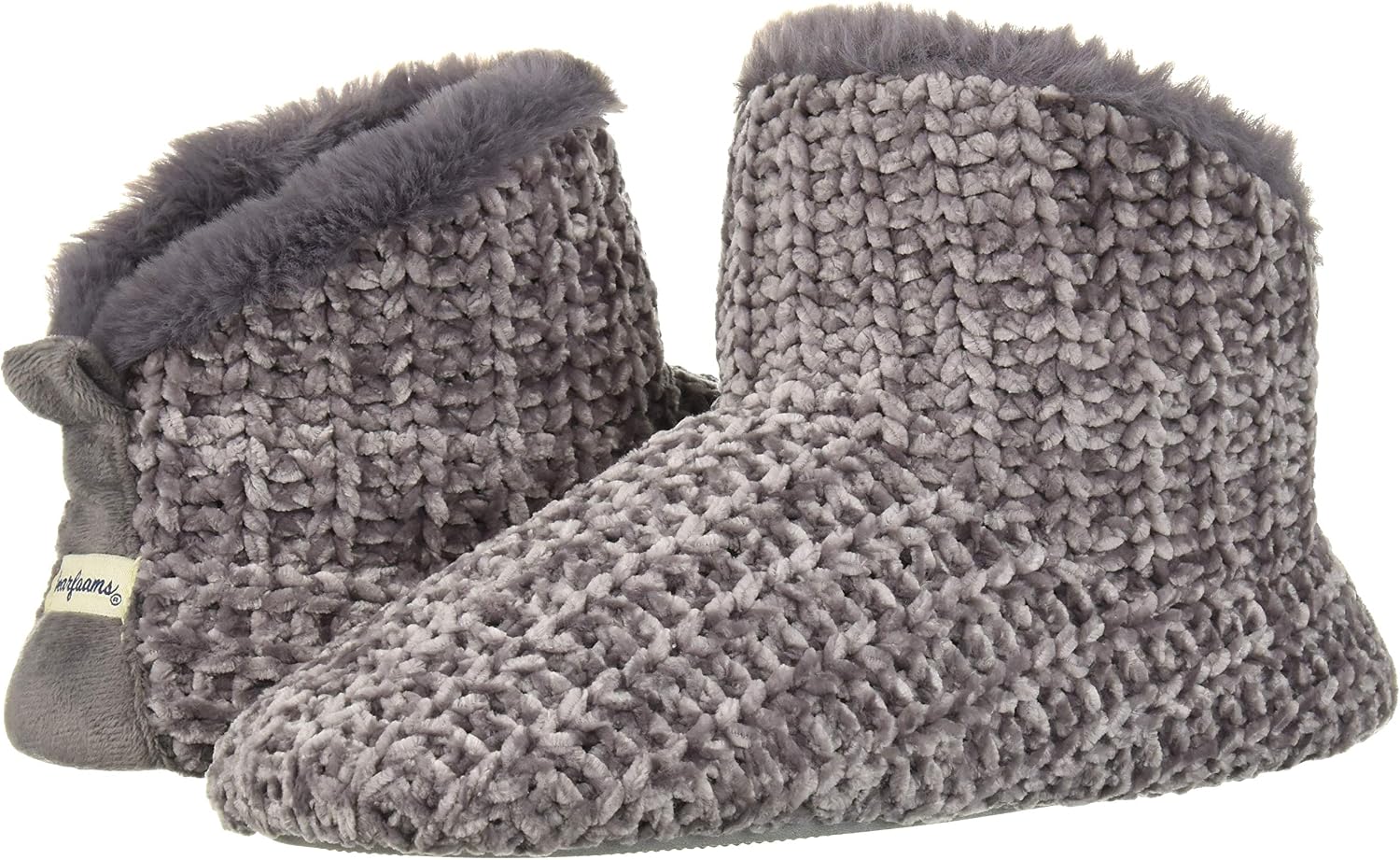Dearfoams Women's Chenille Bootie Slipper