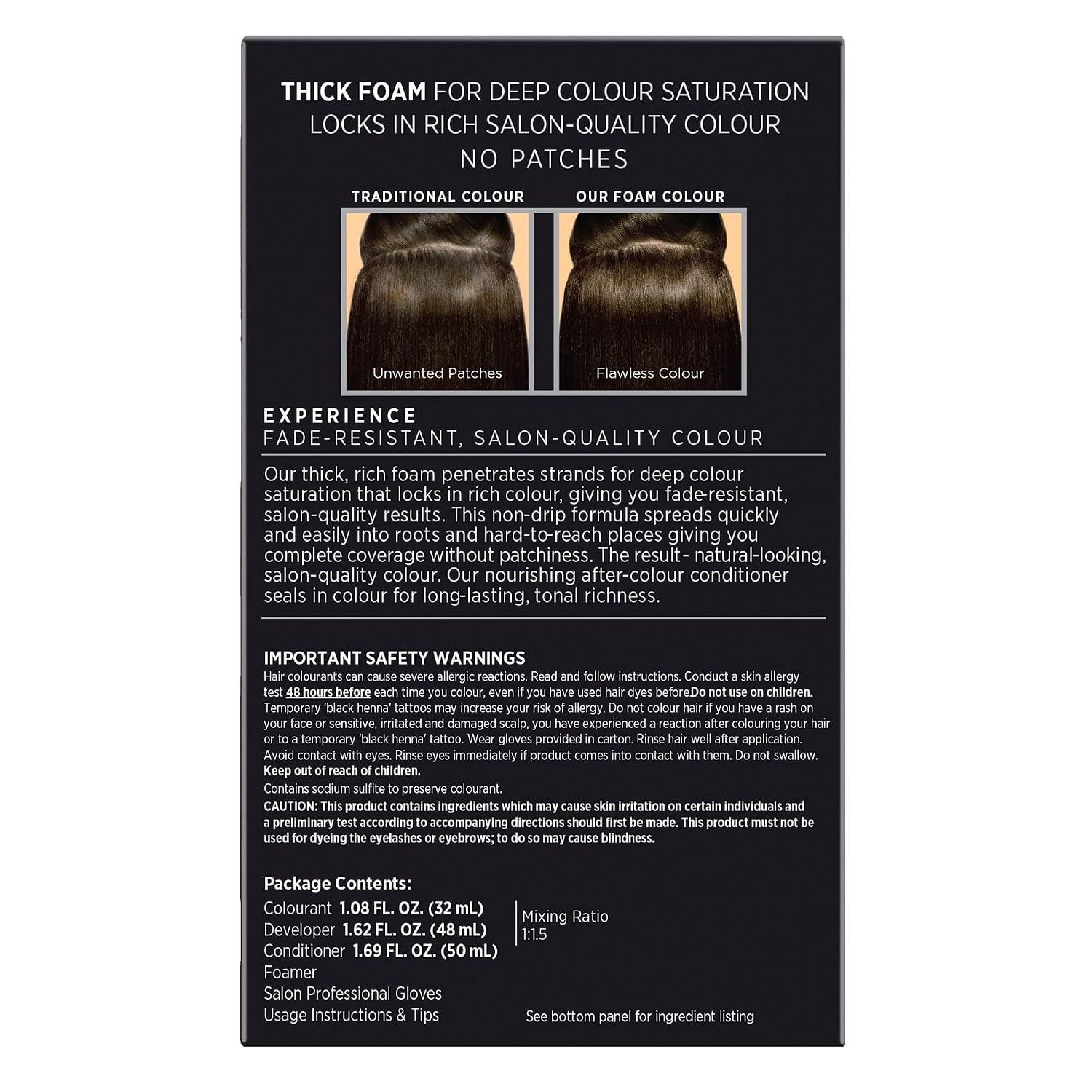 John Frieda Precision Foam Colour Light Natural Blonde 9N, 1 Application | Full Gray Coverage, Anti-Fade Color, Light Blonde Tone, Deep Saturation, Easy Foam Application