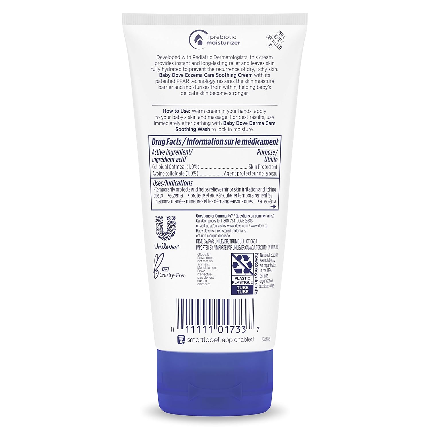 Baby Dove Soothing Cream Eczema Care 5.1 oz