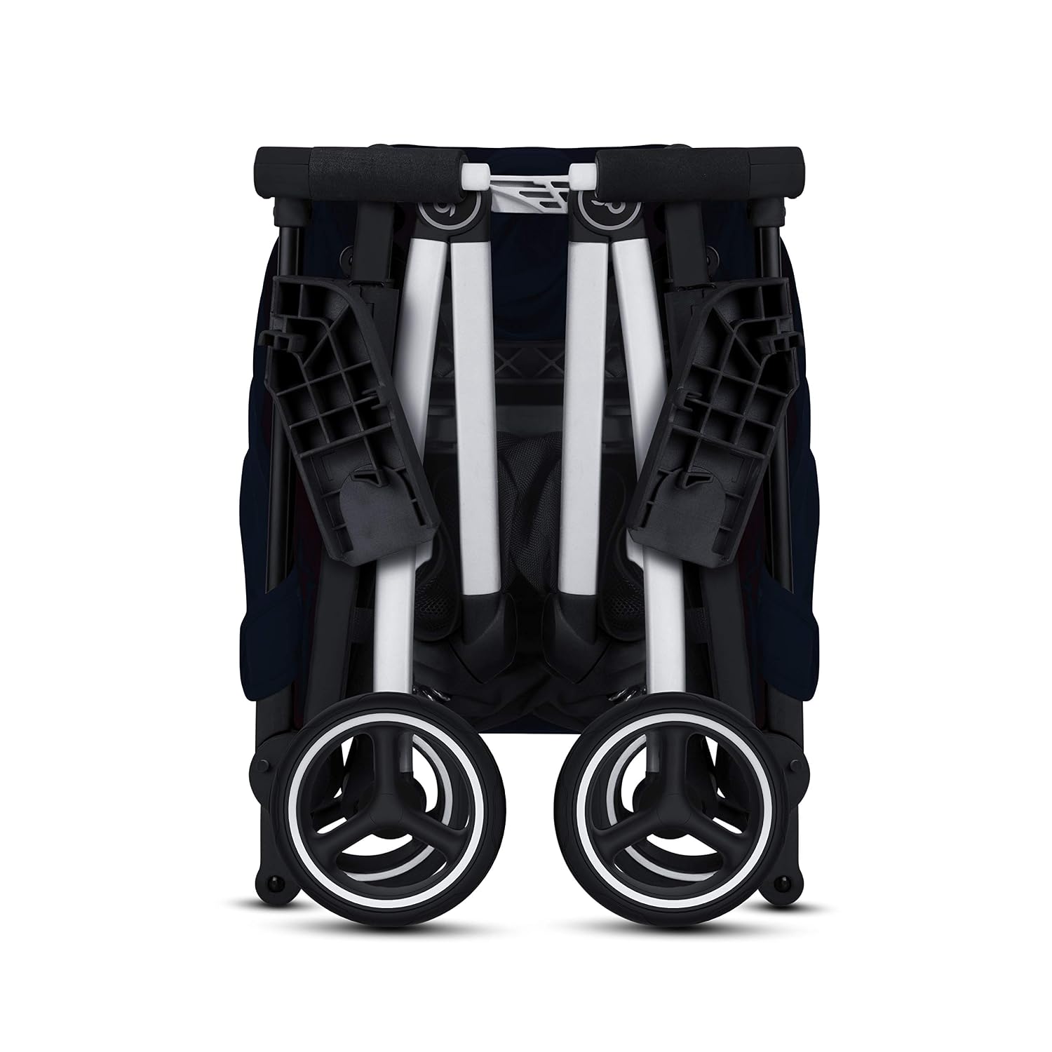 gb Pockit+ All-Terrain, Ultra Compact Lightweight Travel Stroller with Canopy and Reclining Seat in Velvet Black