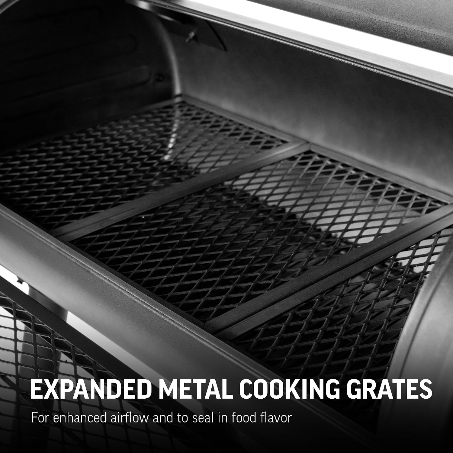 Char-Griller® Competition Pro® Barrel Grill and Offset Smoker, Includes Side Fire Box for Texas-Style Offset Smoking, Metal Cooking Grates, 1