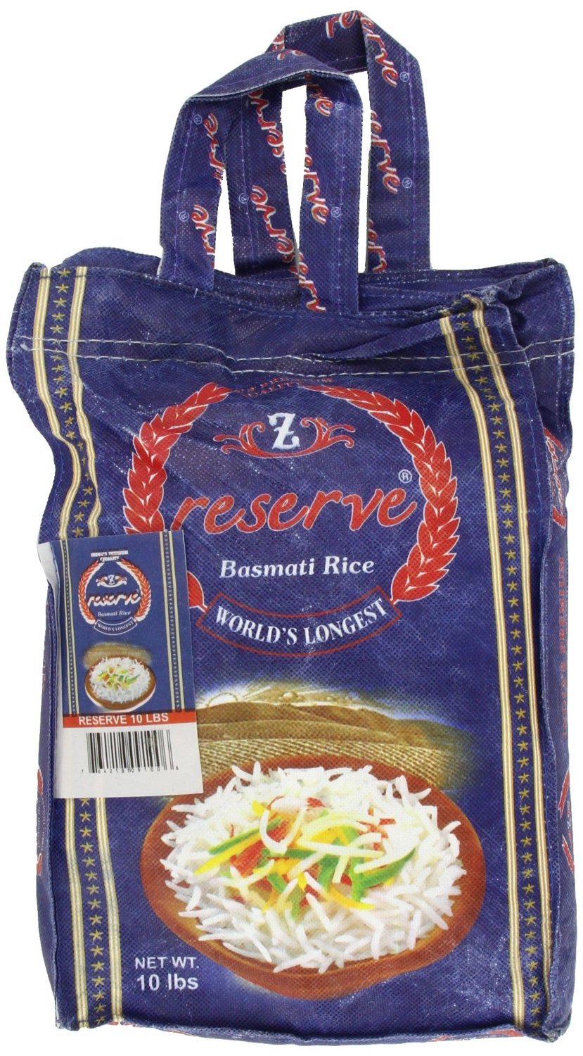 Zafarani Reserve Basmathi Rice 10-Pounds by Zafrani [Foods]
