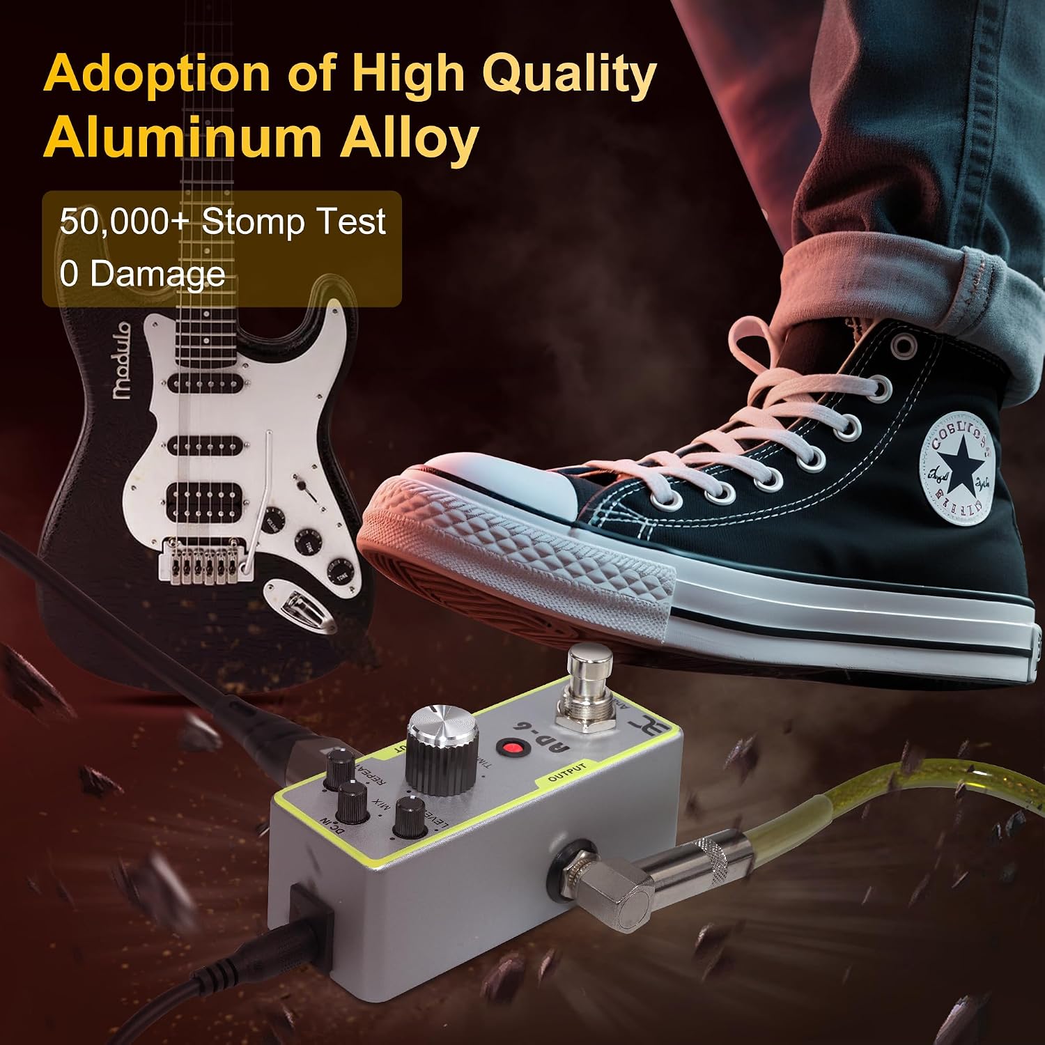 EX 7 Band EQ Equalizer Mini Guitar Pedal