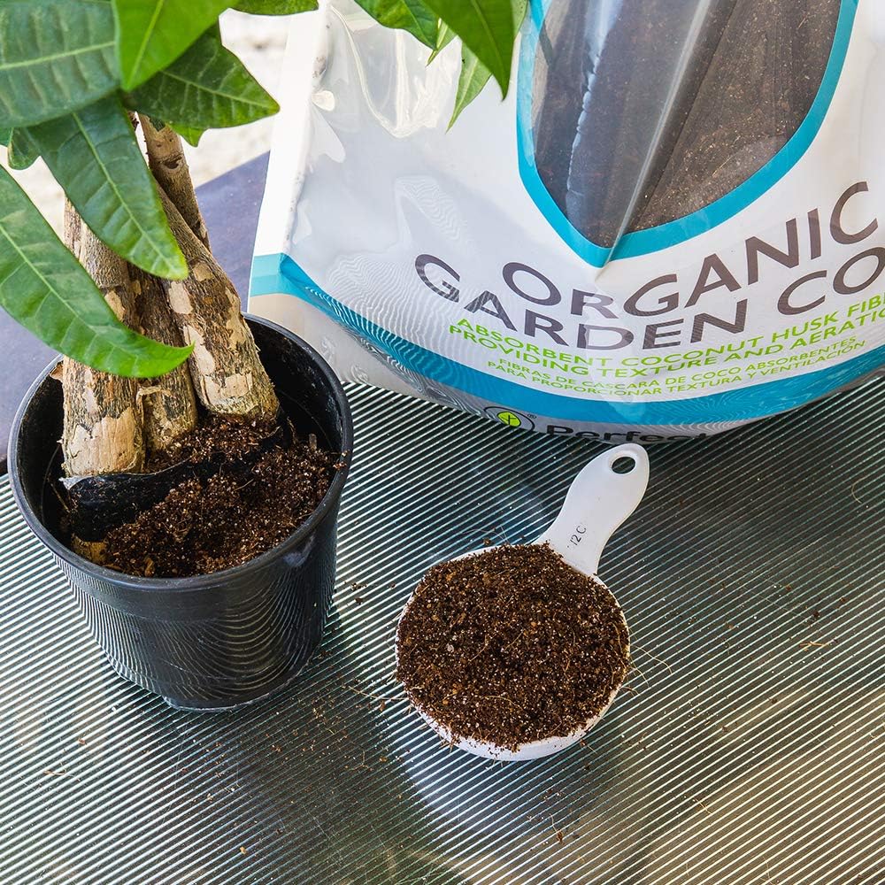Perfect Plants Organic Coco Coir, 8 qt, Coconut Garden Soil Amendment