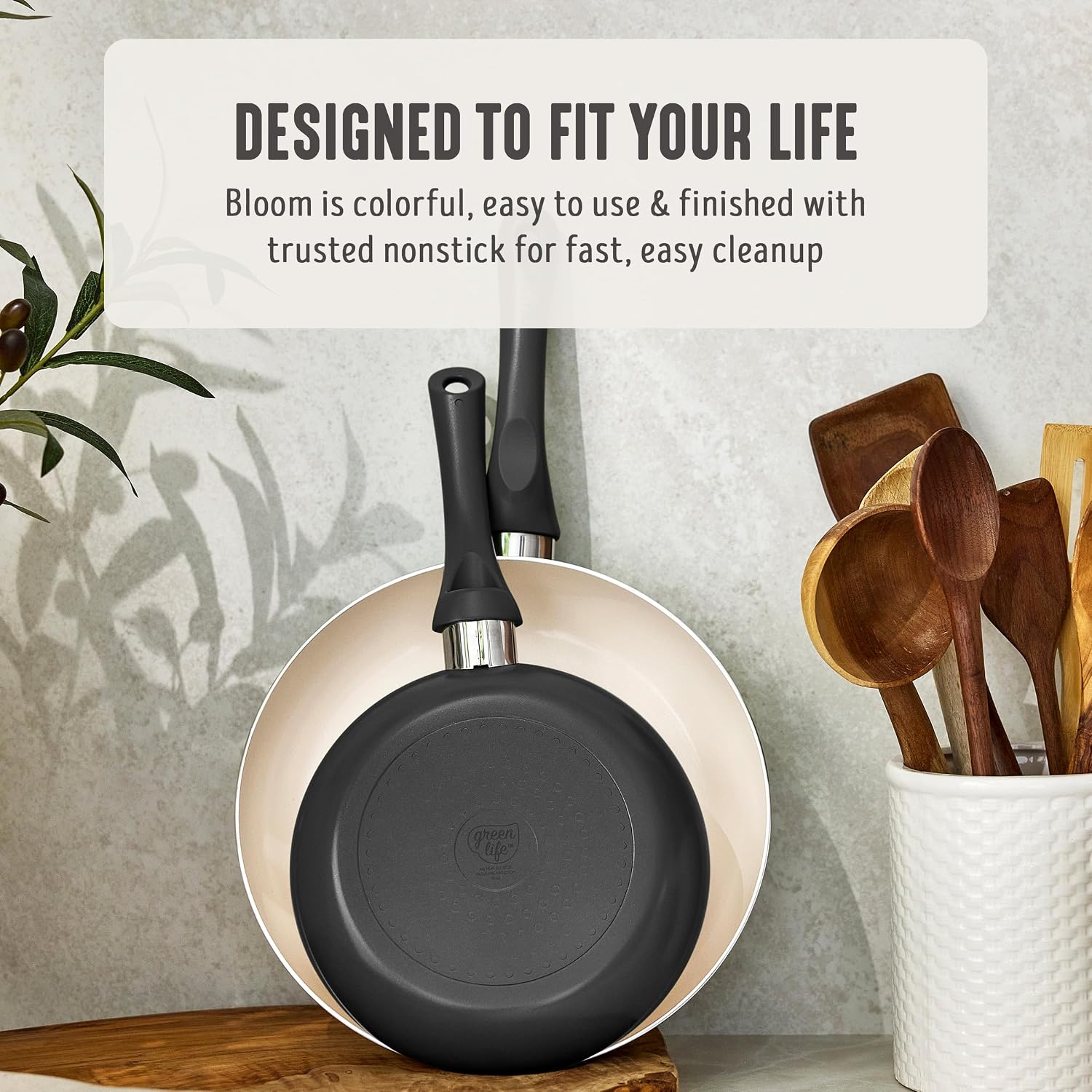 GreenLife 2 Piece (7” & 10”) Ceramic Nonstick Frying Pan Set, Turquoise | PFAS-Free Nonstick Coating, Family Skillet Set, Egg Pan, Omelet Pan, Stay-Cool Handles, Dishwasher & Oven Safe up to 350F