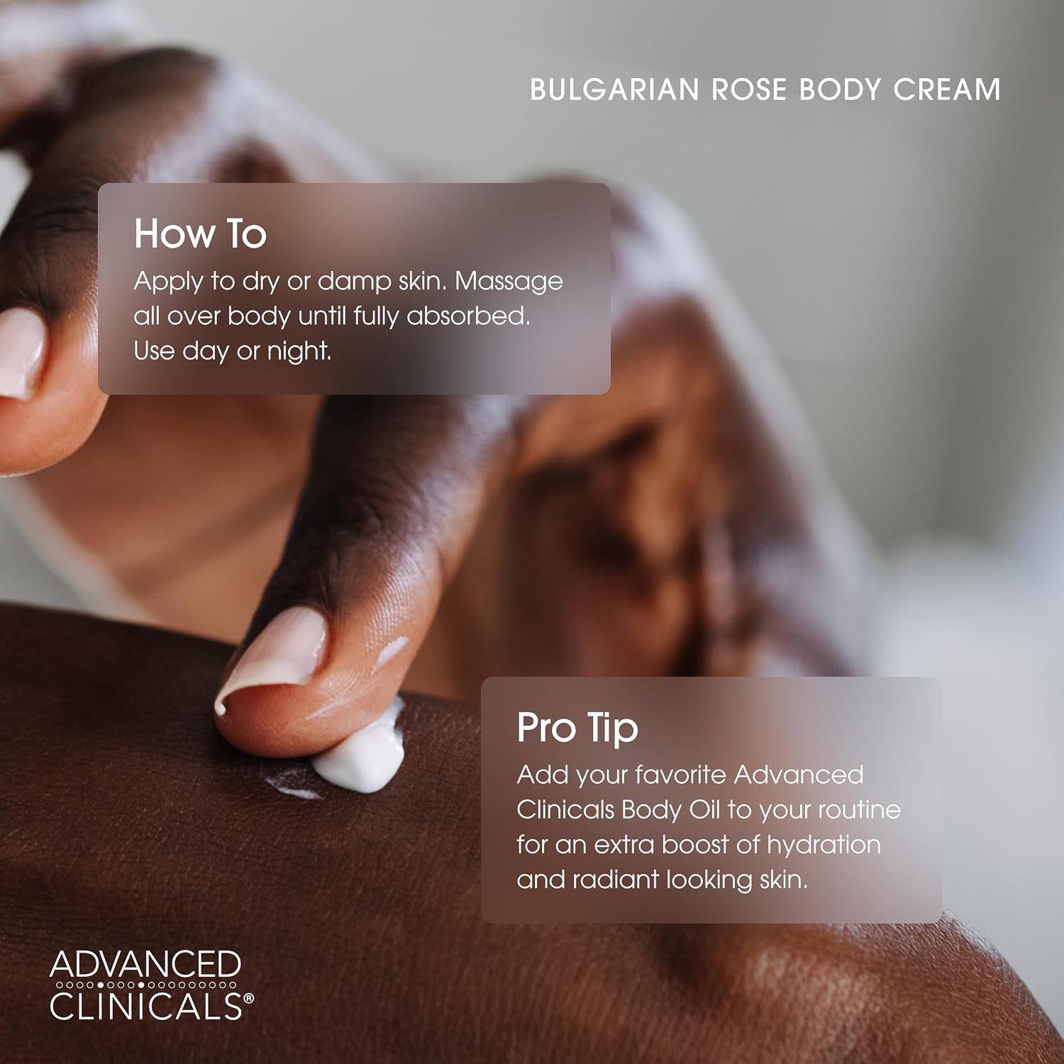 Advanced Clinicals Coconut Oil Body Cream For Women & Men | Hydrating Coconut Lotion For Extremely Dry Skin | Visible Anti Aging Body Butter Skin Care Balm Moisturizer For Hand, Heel, Feet, 16 Ounce