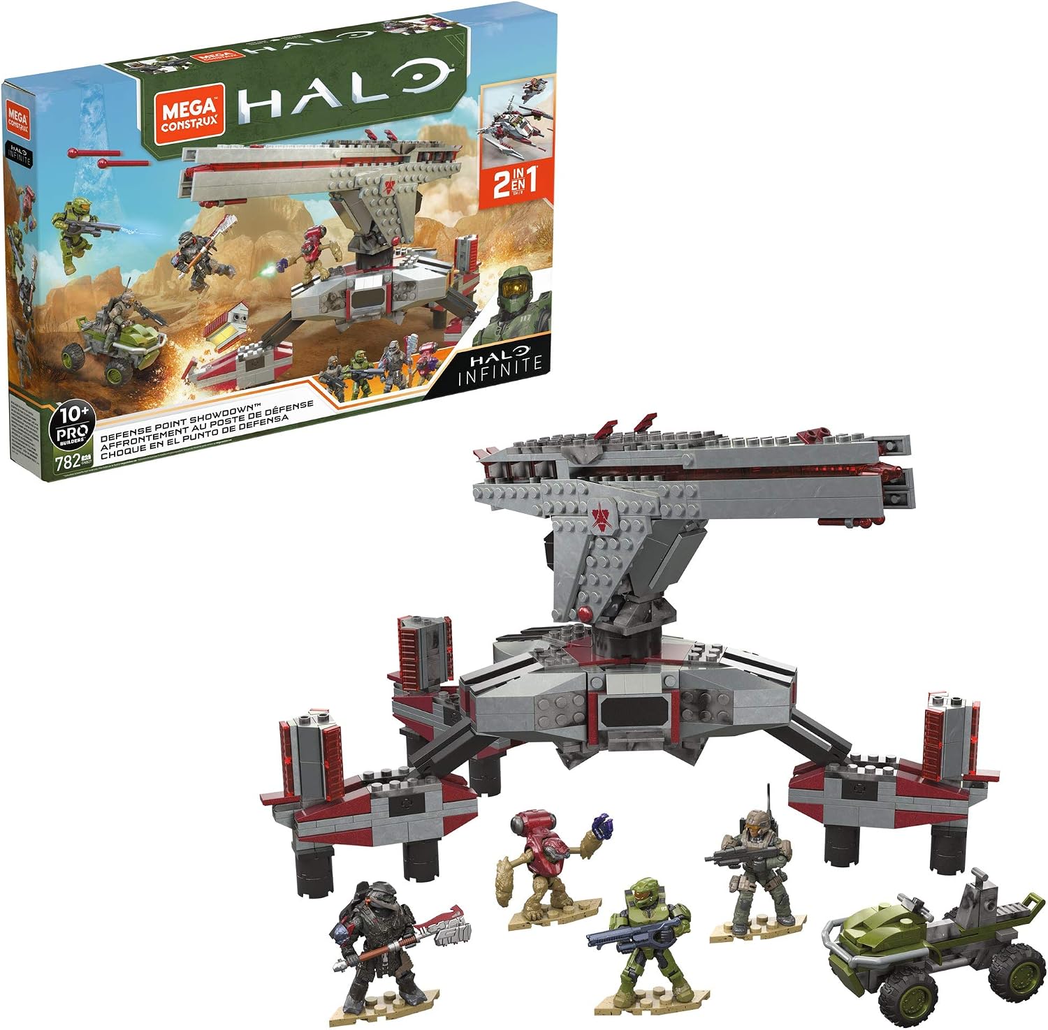 Mega Construx Halo Infinite Vehicle - Defense Point Showdown