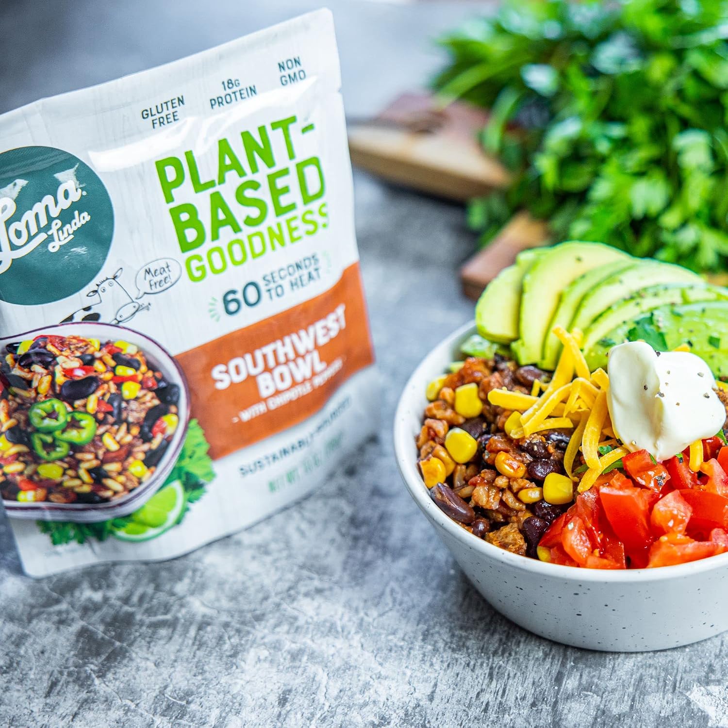 Loma Linda - Plant-Based Southwest Chipotle Bowl (10 oz.), 6 pack