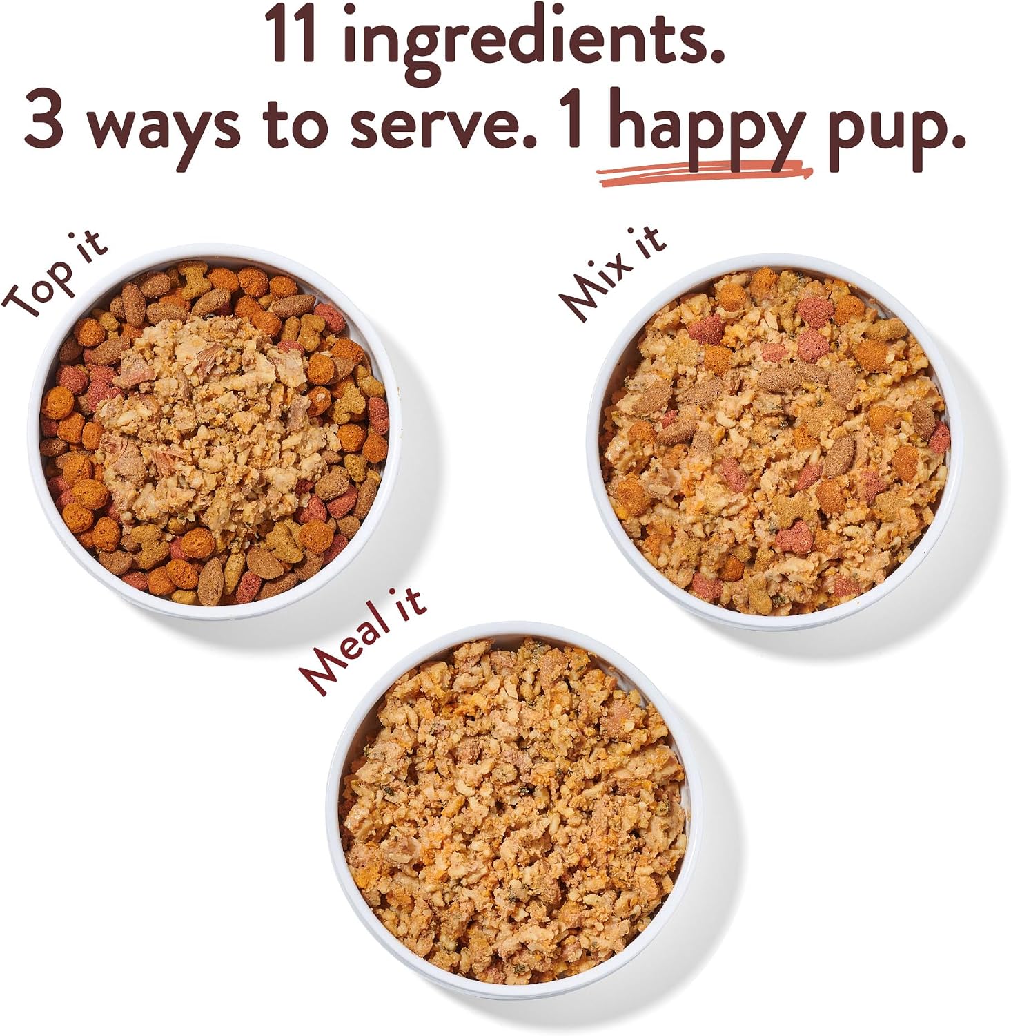 Portland Pet Food Company Fresh, Human Grade Dog Food Topper & Meal 5 Pack