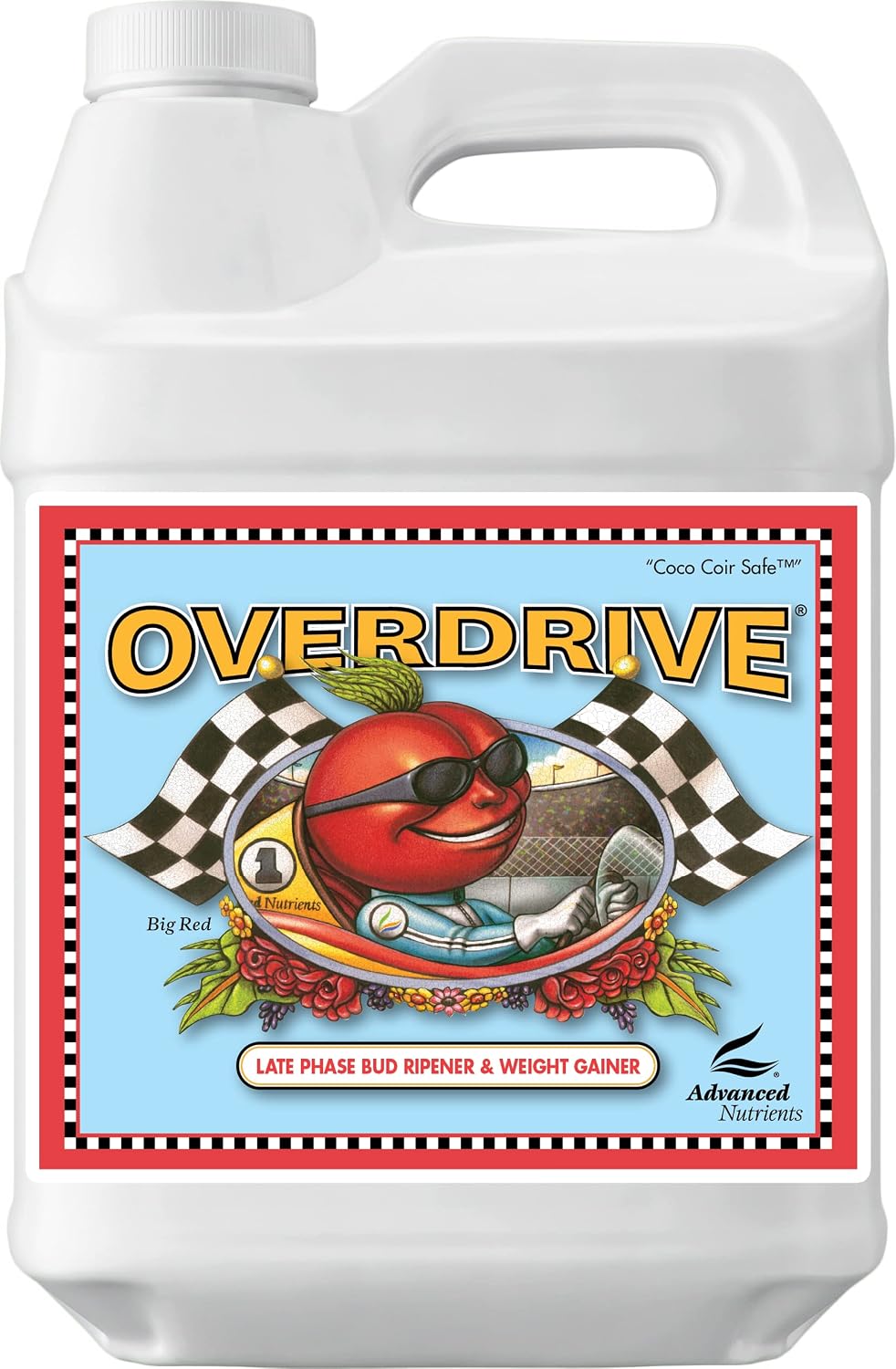 Advanced Nutrients GL523750-15 Overdrive Fertilizer 4 Liter, Brown/A, Packaging may vary