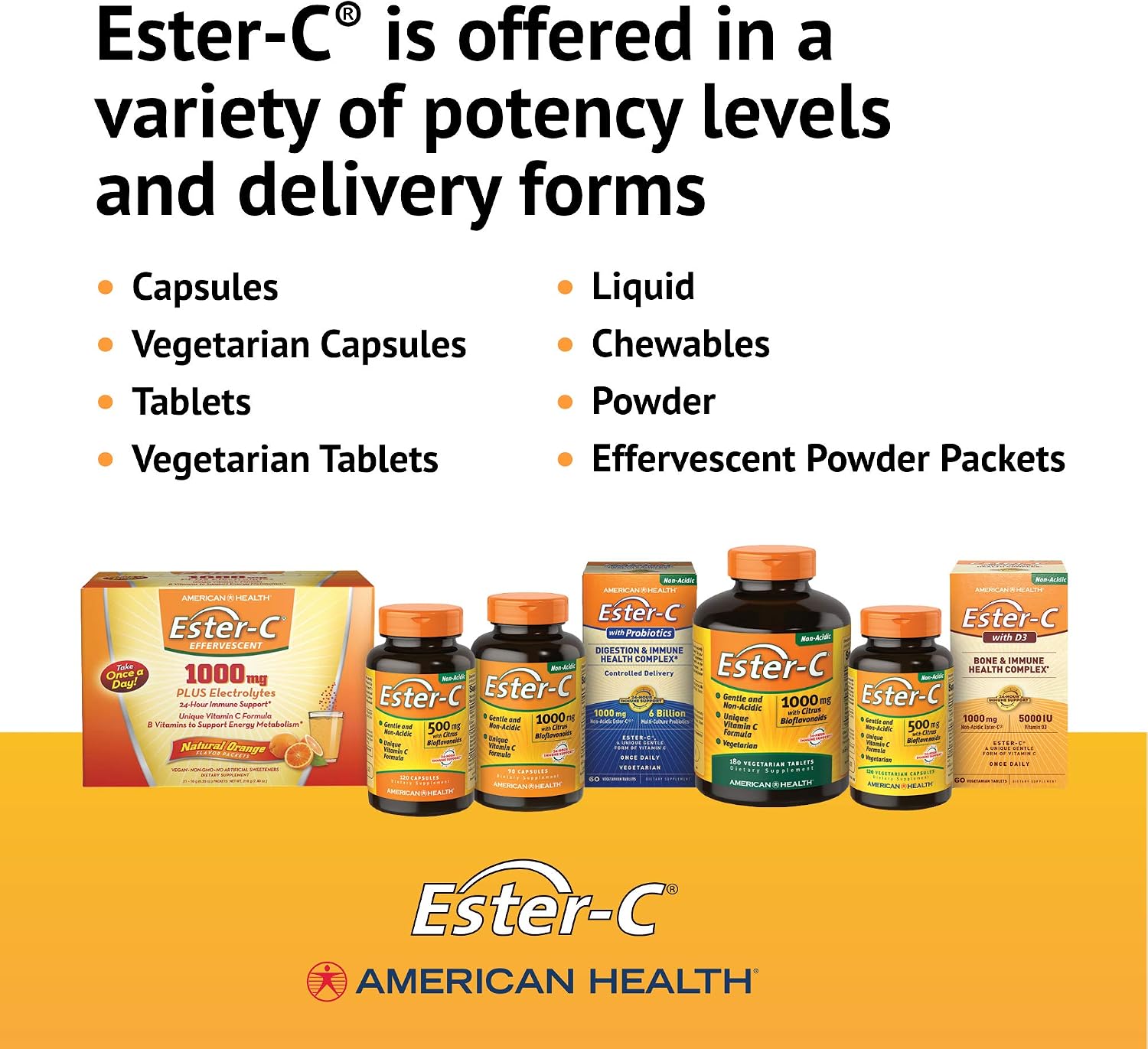 Ester-Vitamin C with Citrus Bioflavonoids 500 Milligrams 450 Veg Tabs