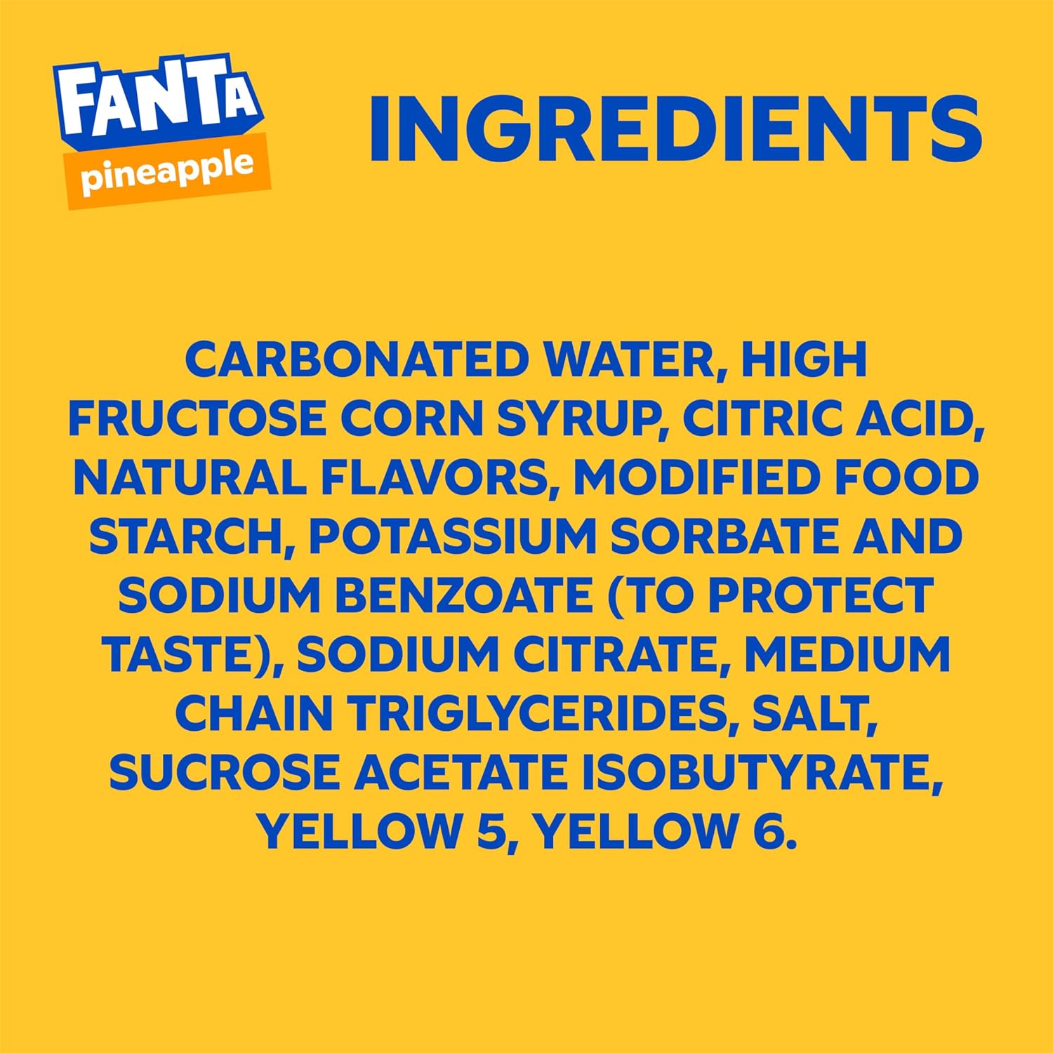 Fanta Pineapple, 12 fl oz, 12 Pack