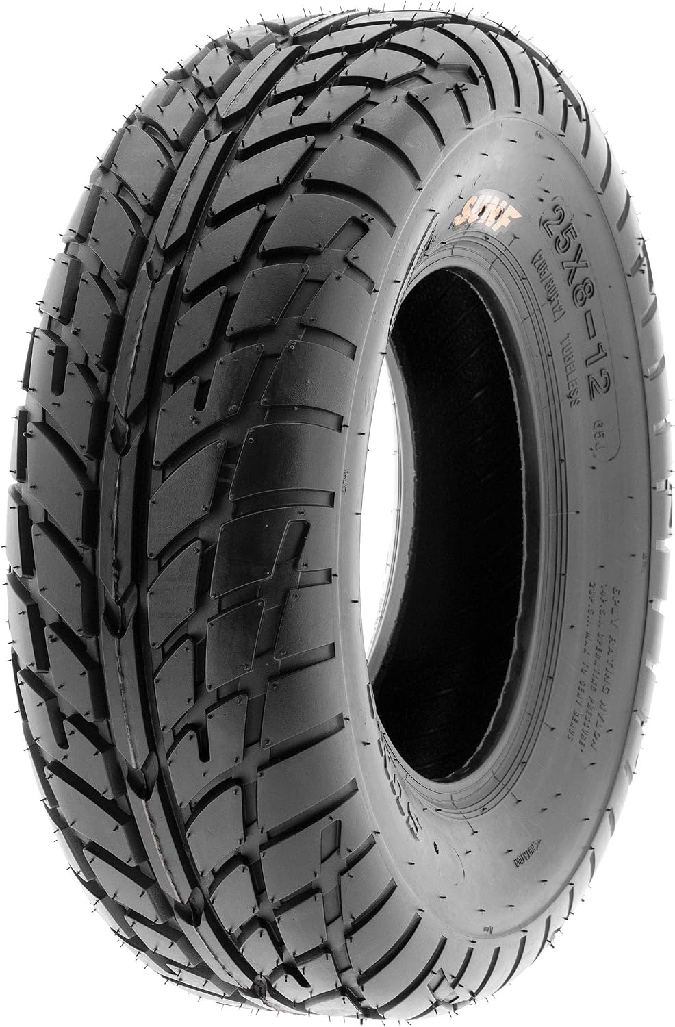 SunF 25x8-12 25x10-12 Hardpack Race Sport ATV UTV Tire 6 PR A021 - BUNDLE