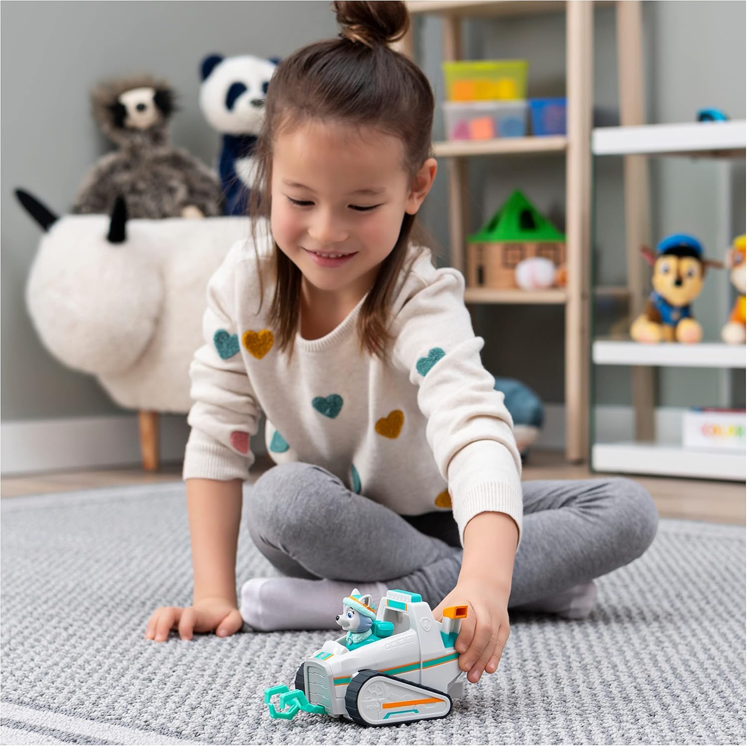 Paw Patrol, Ryder’s Rescue ATV Vehicle with Collectible Figure, for Kids Aged 3 and up