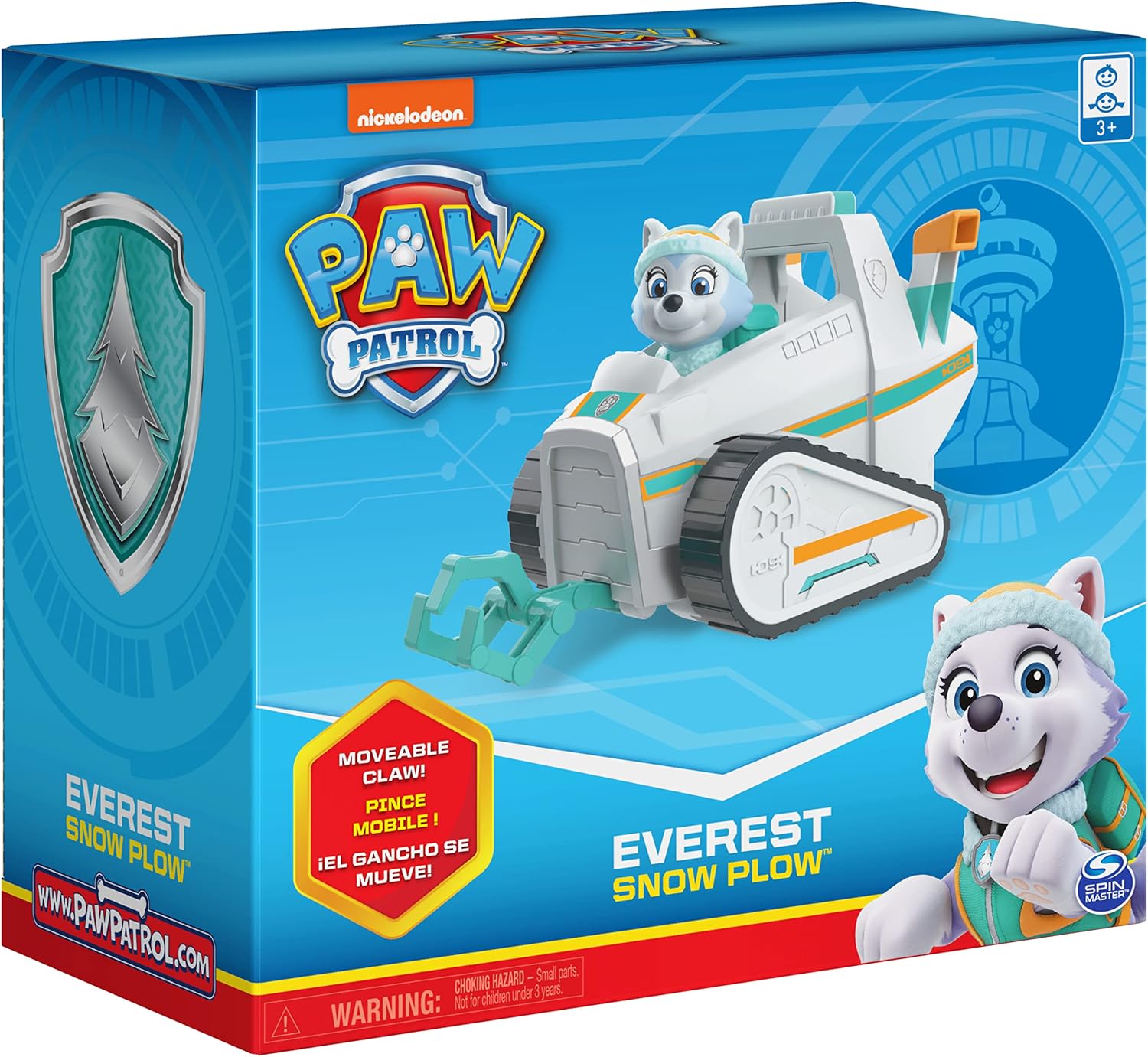 Paw Patrol, Ryder’s Rescue ATV Vehicle with Collectible Figure, for Kids Aged 3 and up