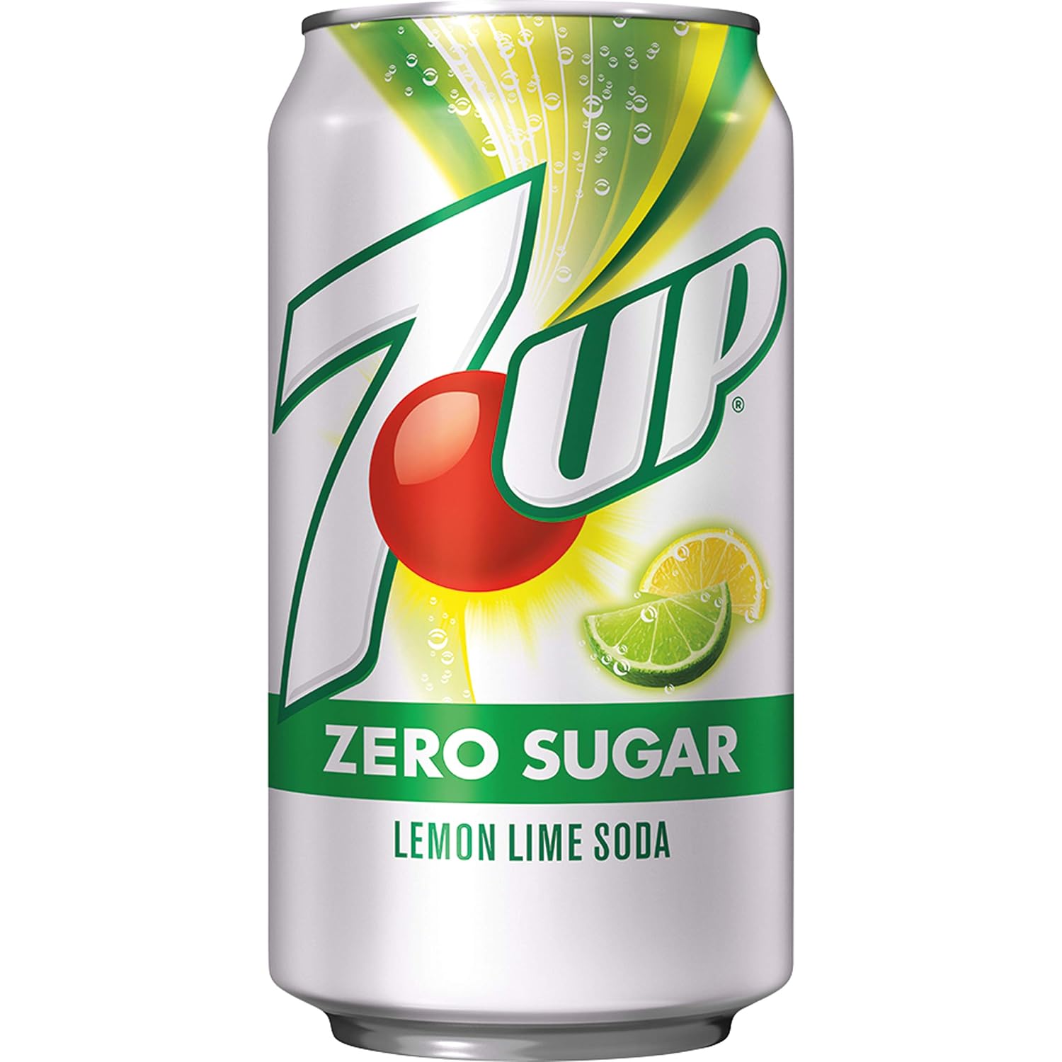 Zero Sugar 7-Up Soda, 12 Oz., Pack of 12