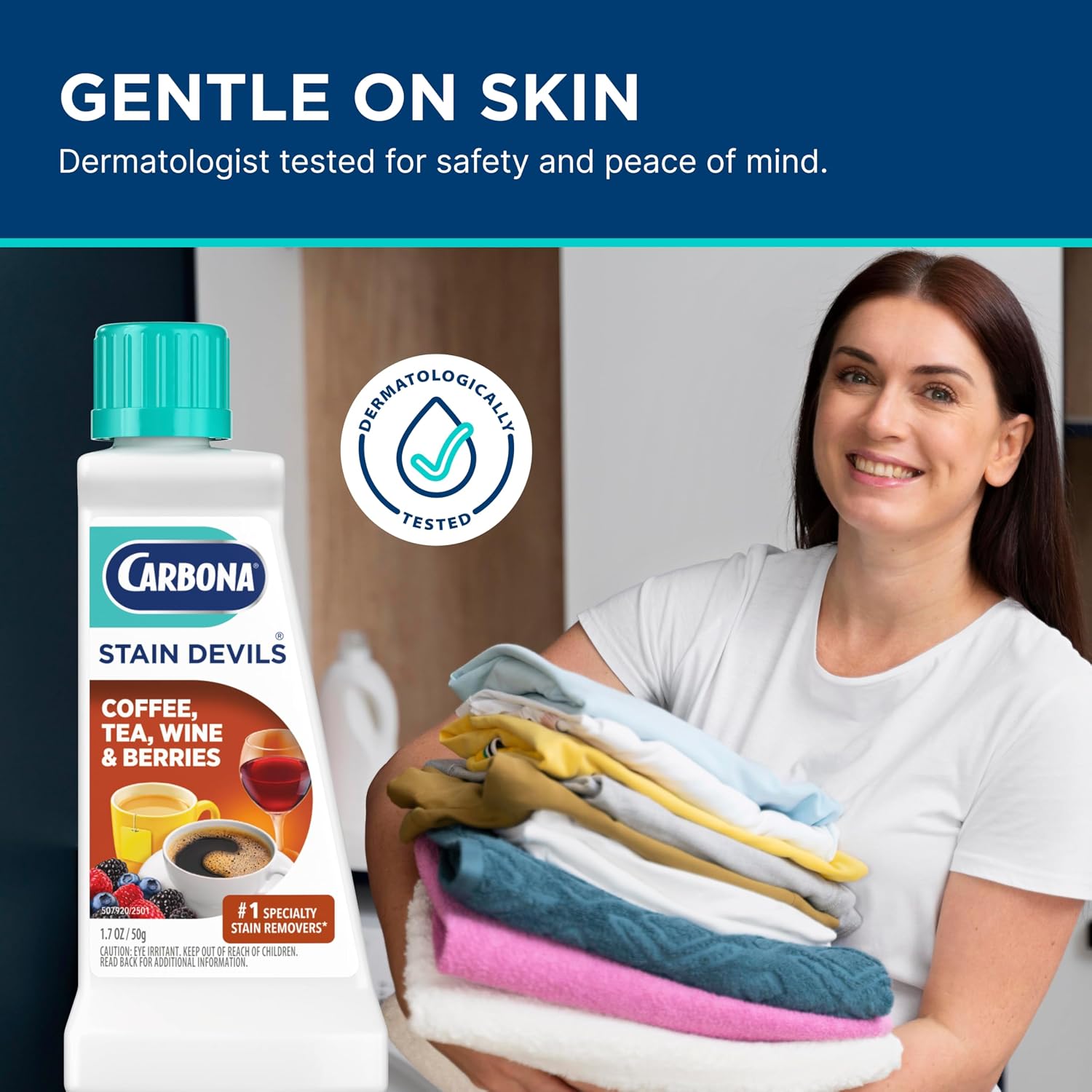 Carbona Liquid Stain Devil Food Clean Up Combo Set | Spot Stain Remover for Clothes